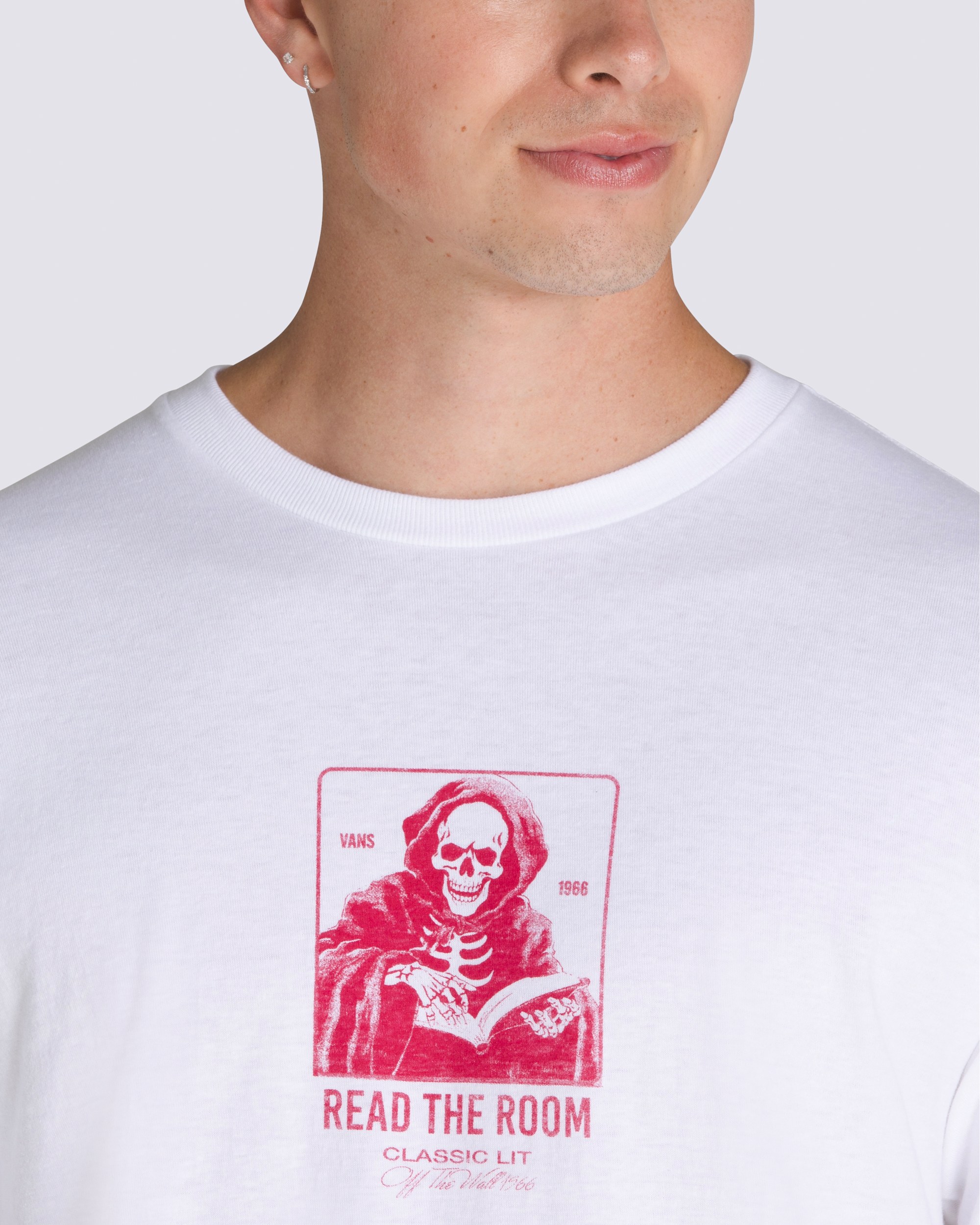 Read the Room TShirt VANS White ALT2