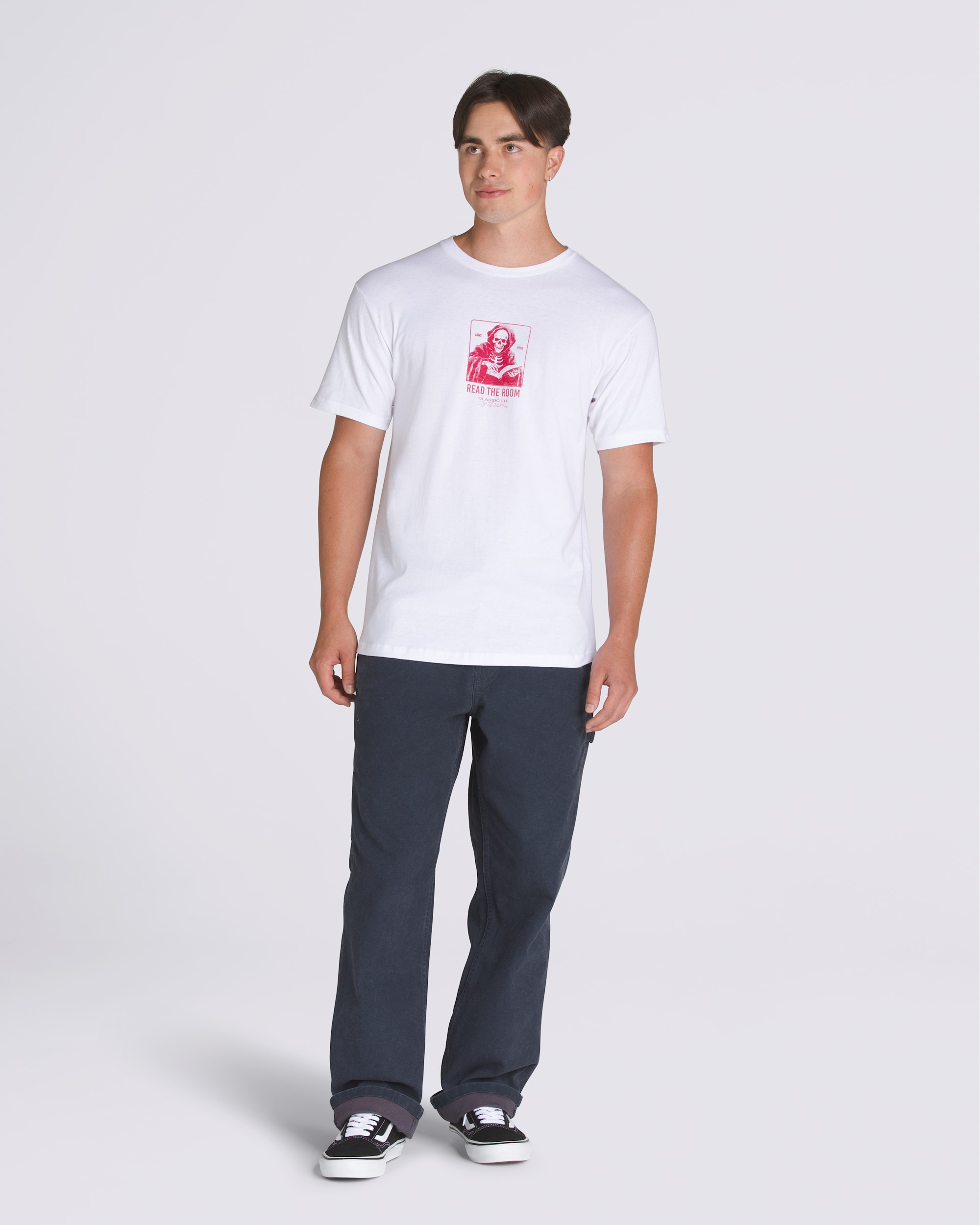 Read the Room TShirt VANS White ALT1