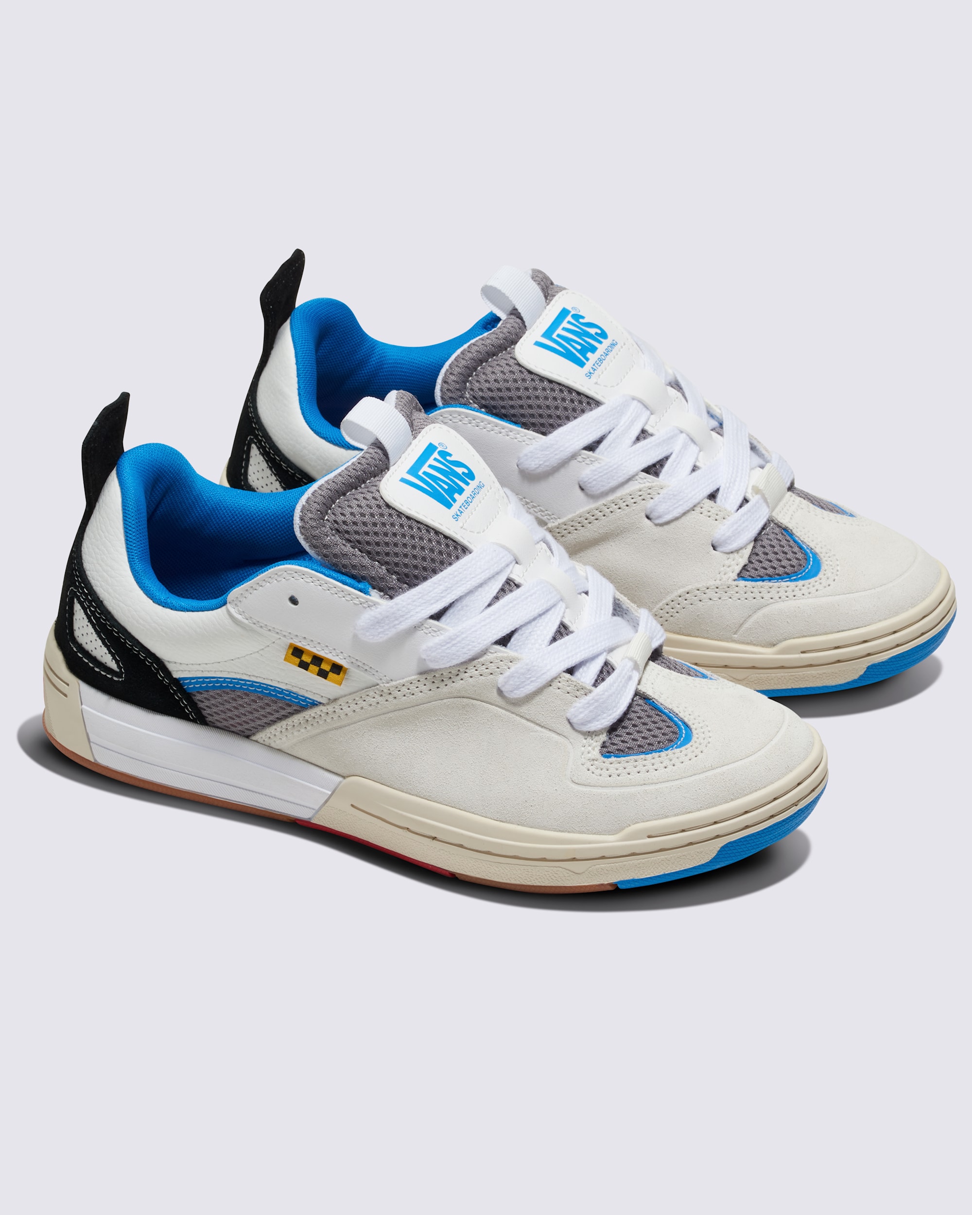 Skate Mixxa Shoe in Beige / White / Grey | Vans