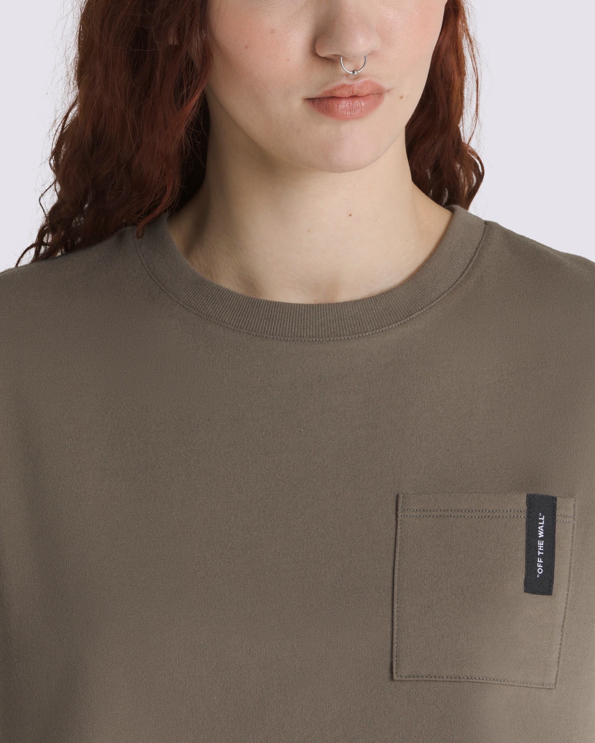 Bryn Sleeveless Top VANS Bungee Cord Brown ALT3