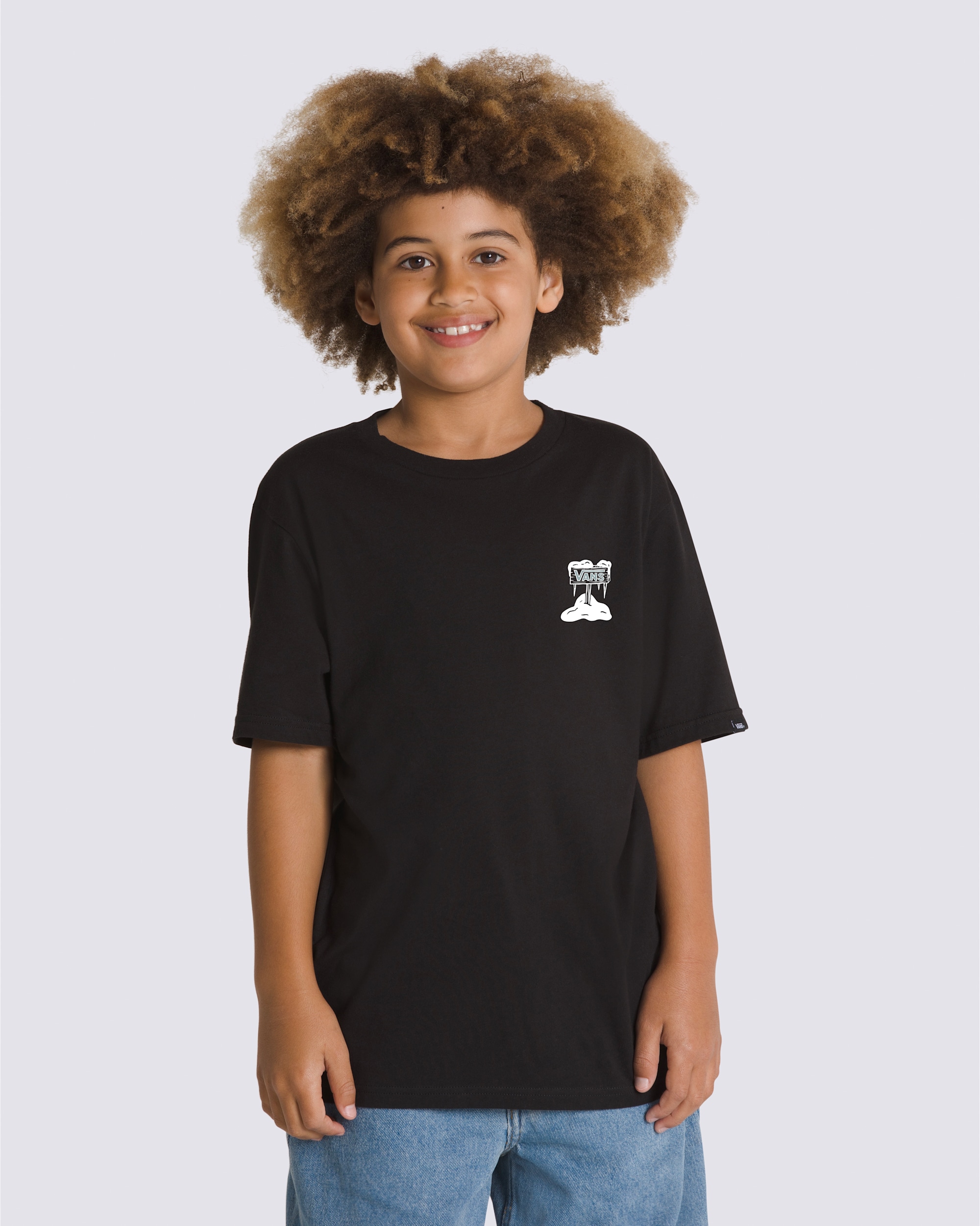 Kids Hot Tub Chillin TShirt VANS Black ALT1
