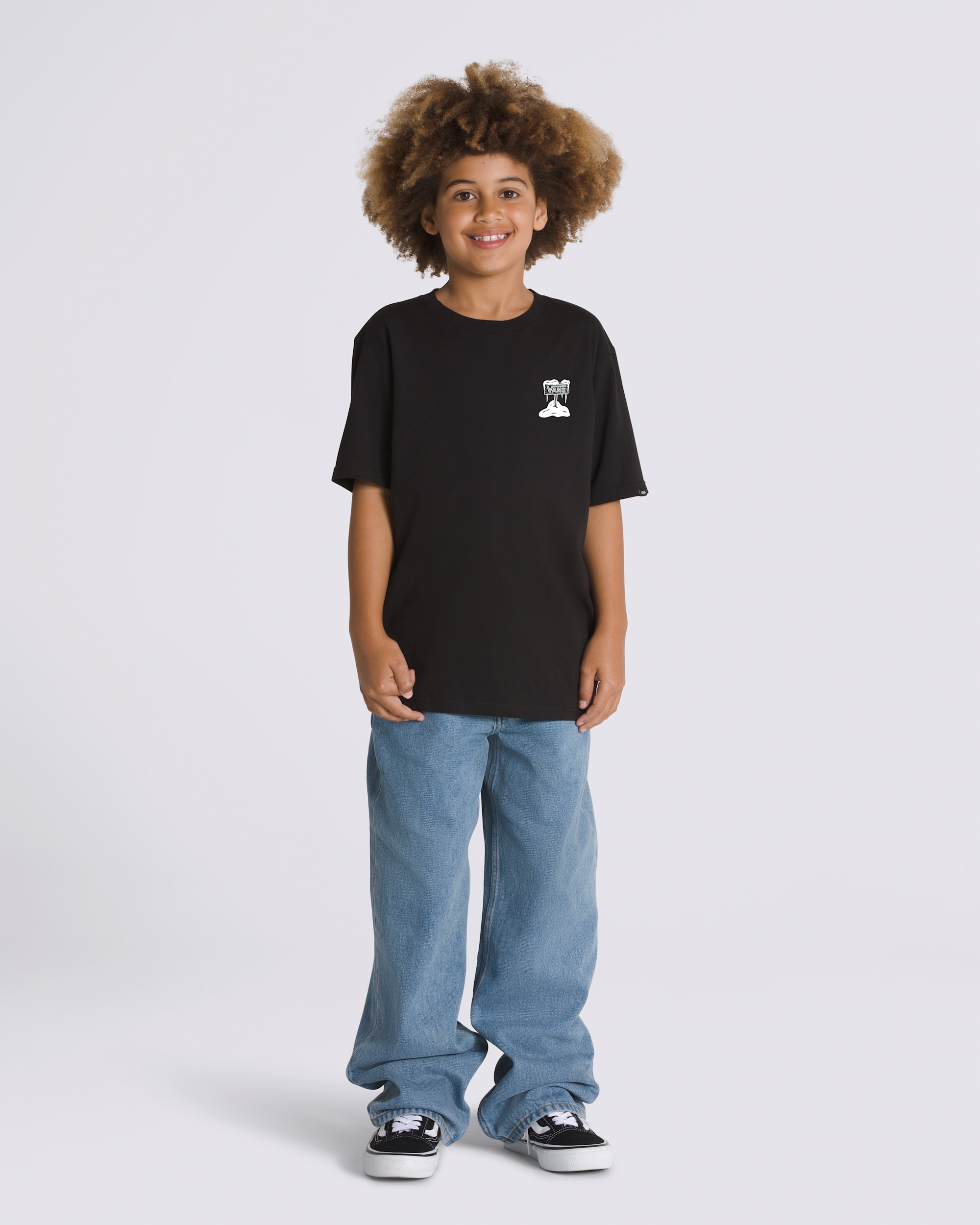 Kids Hot Tub Chillin TShirt VANS Black ALT2