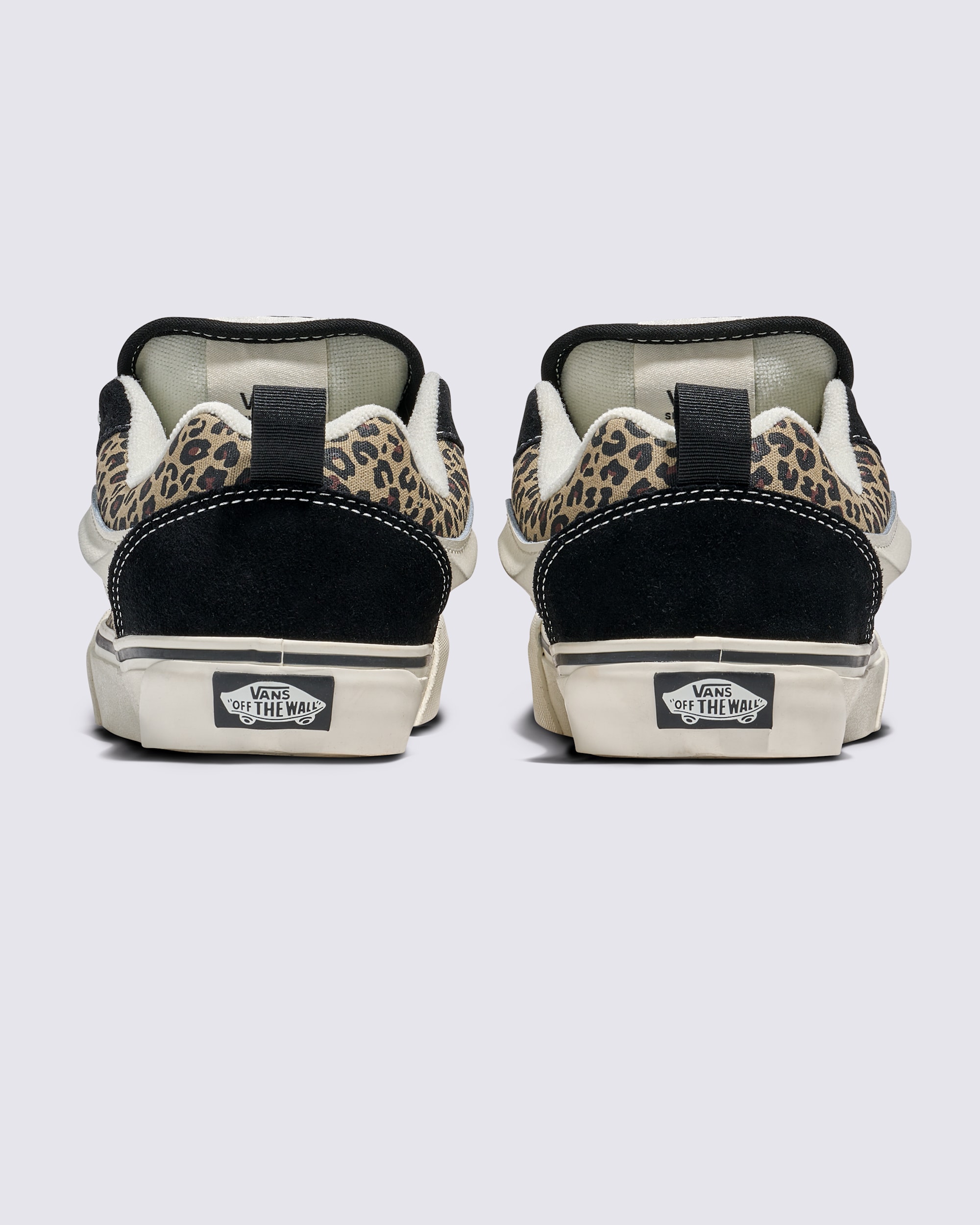 Knu Skool Shoe VANS Leopard Brown  Black ALT3