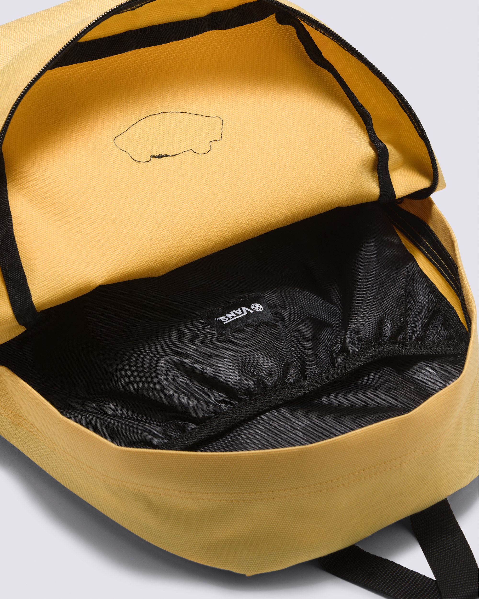 Sac  dos Old Skool Grom pour enfants VANS Jaune Crme de Banane ALT2