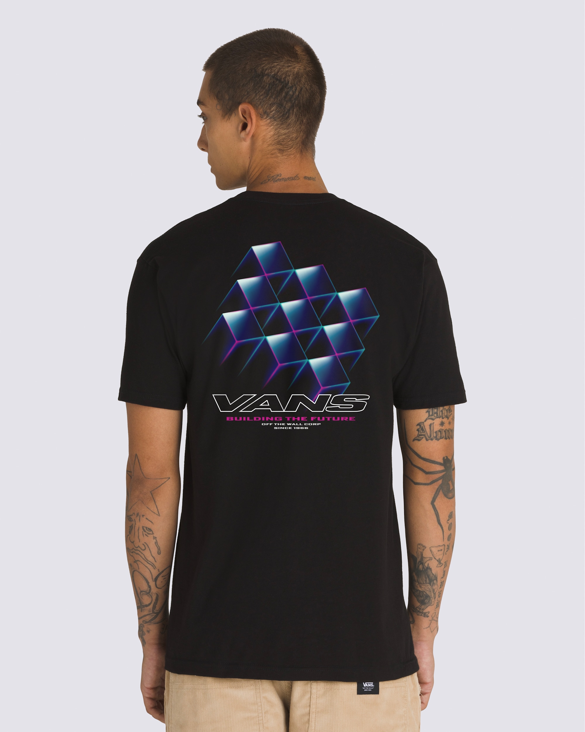 Building Block TShirt VANS Black HERO