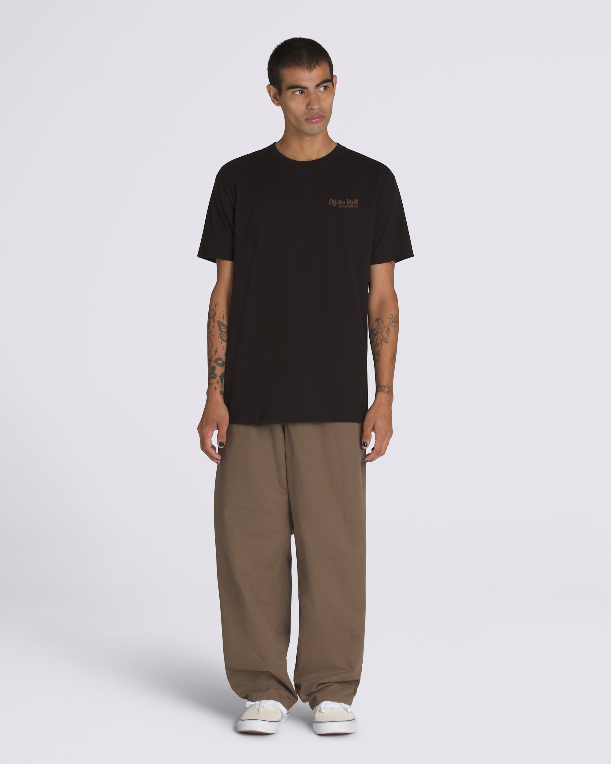 Waffle Room Service TShirt VANS Black ALT2