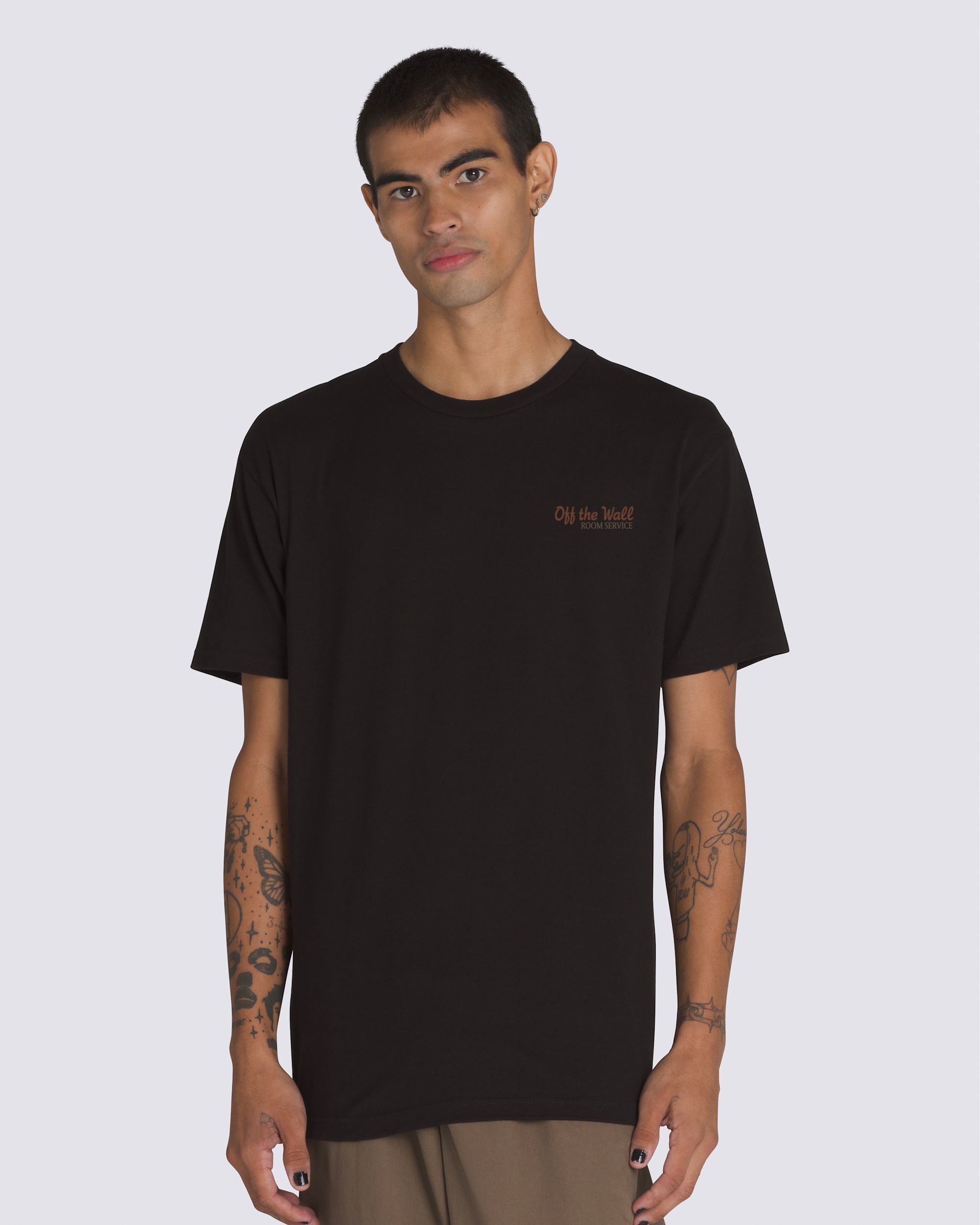 Waffle Room Service TShirt VANS Black ALT1