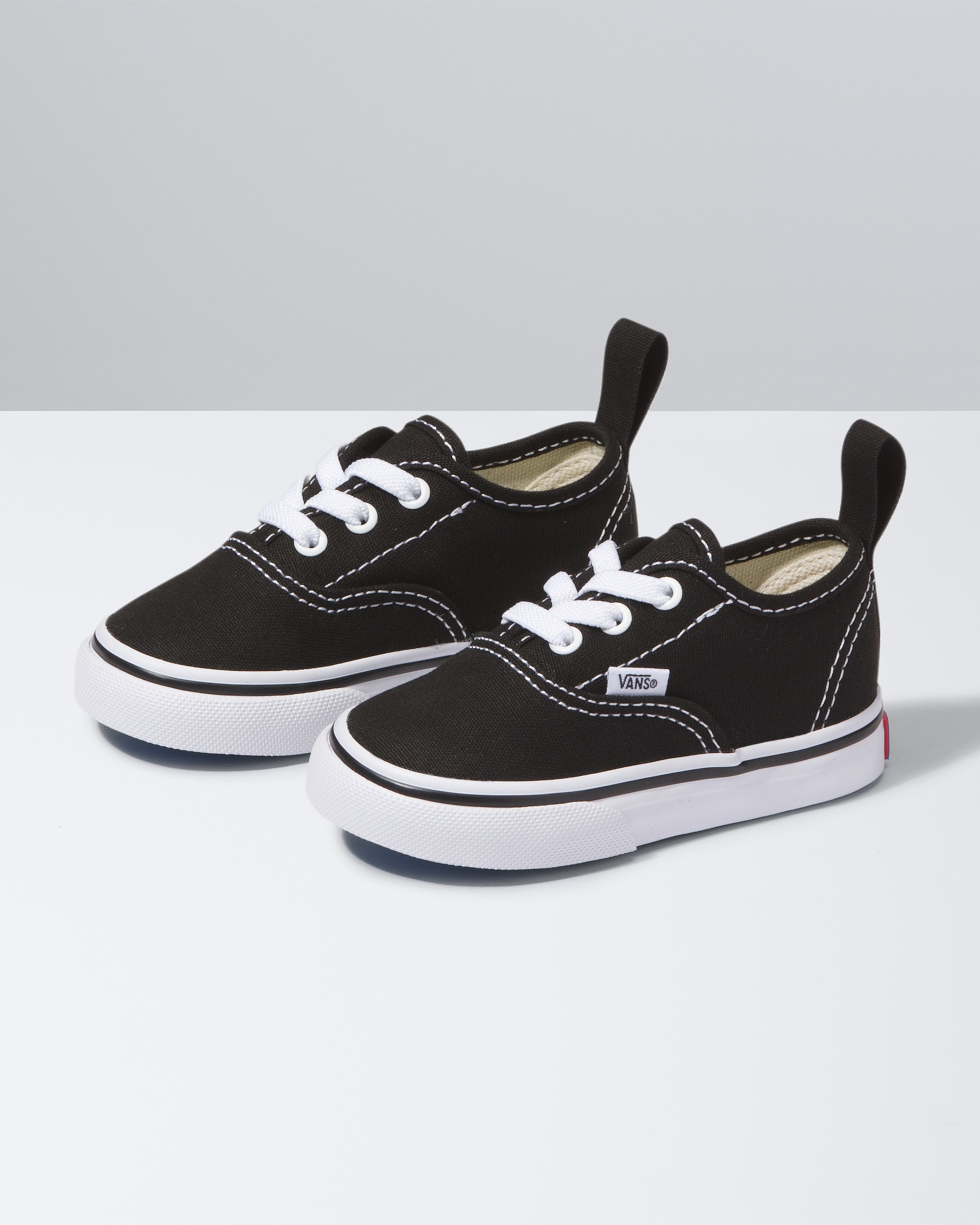 Toddler Authentic Shoe VANS Black  True White HERO