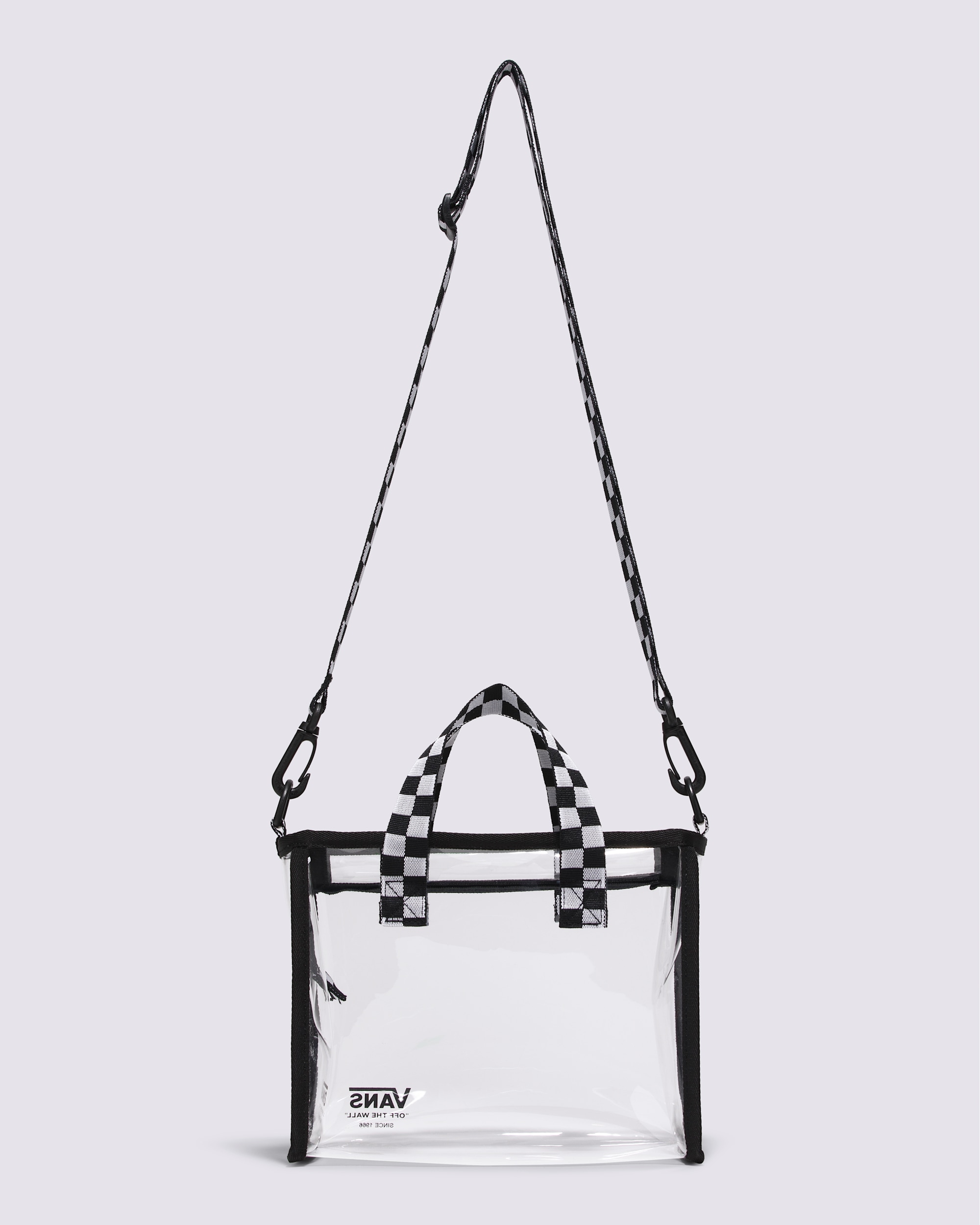 Lil Pergs Tote Clear Bag VANS Clear  Black ALT1