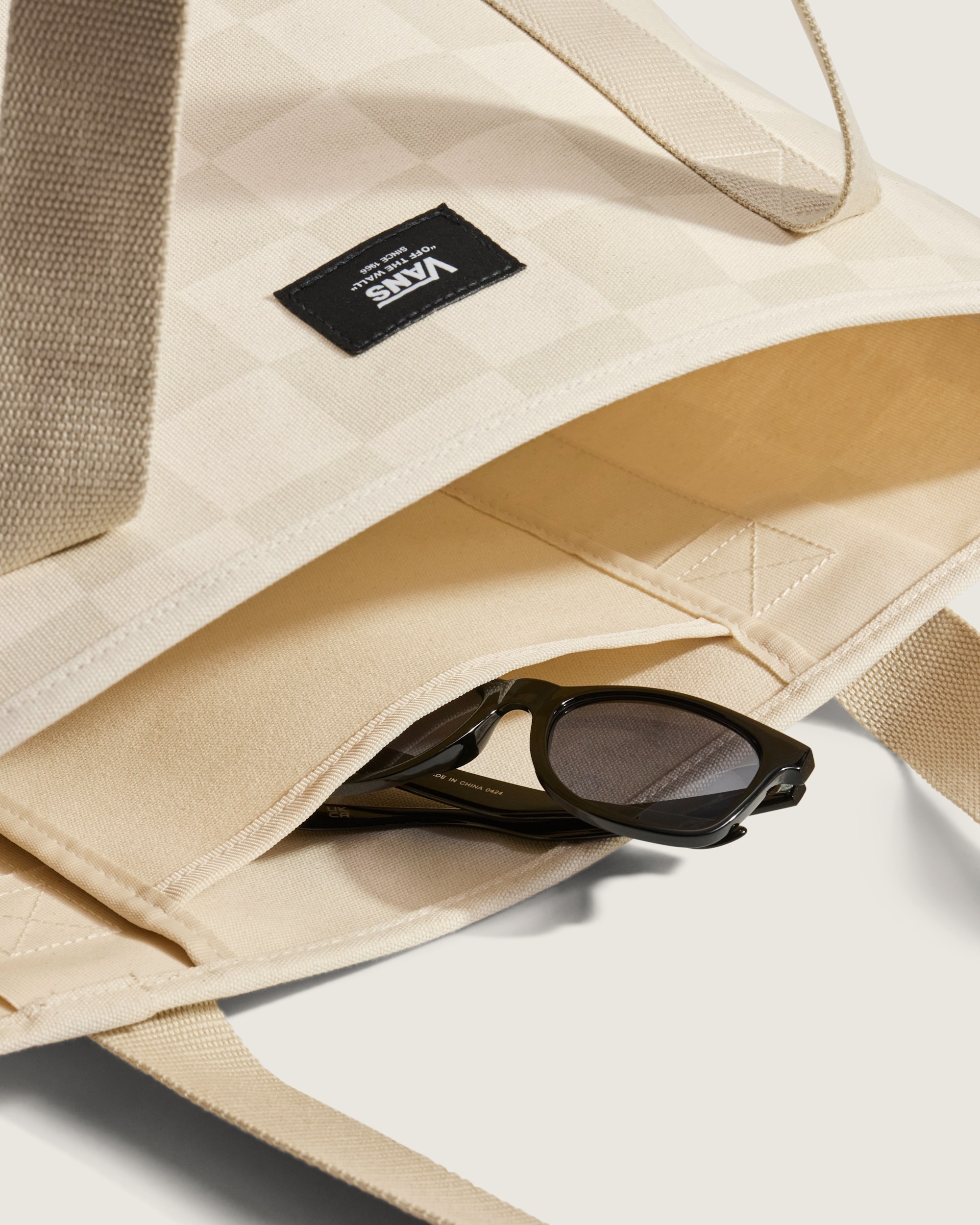 Pergs Midi Tote Bag VANS Oatmeal Beige ALT3