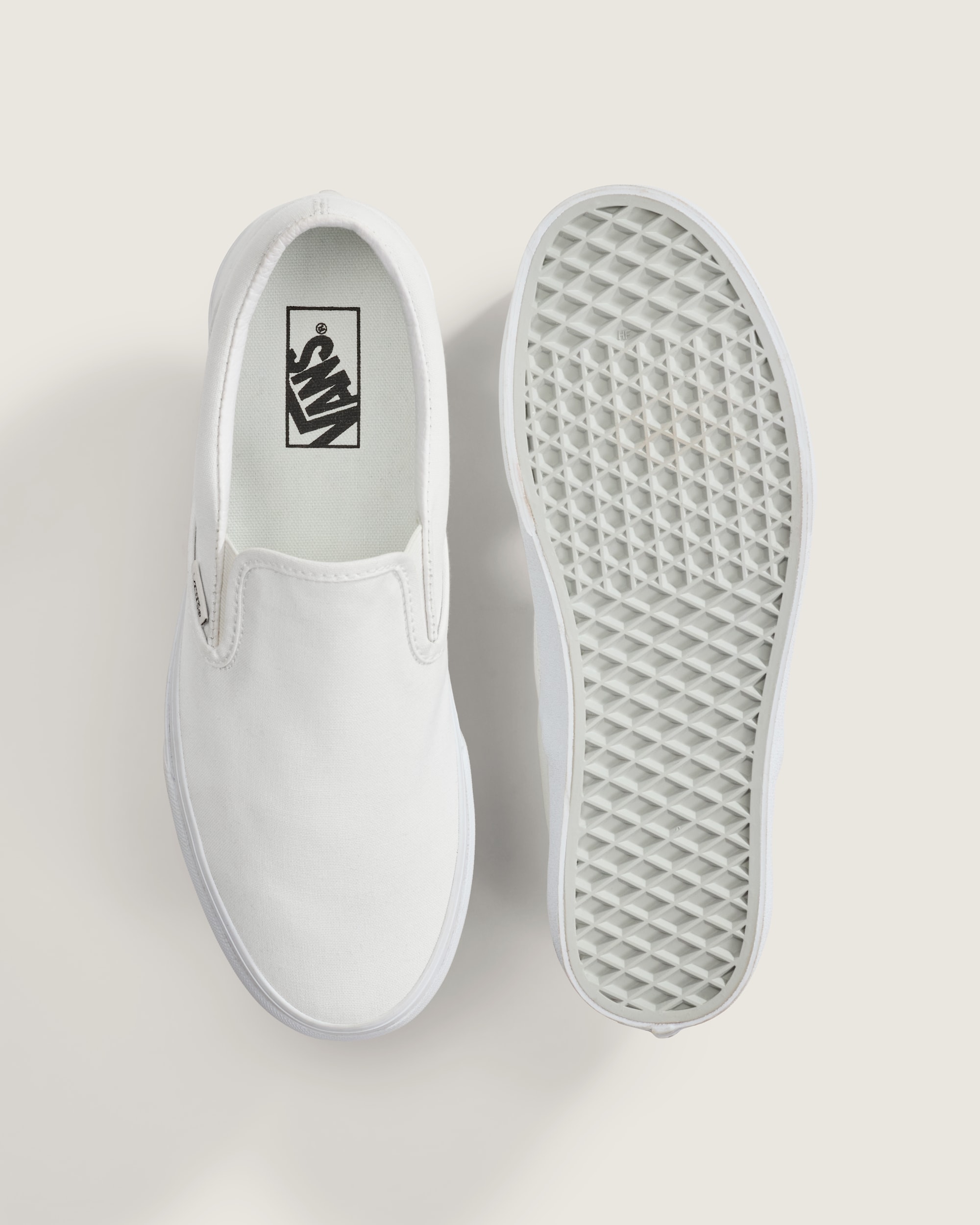 Classic SlipOn Shoe VANS True White ALT3