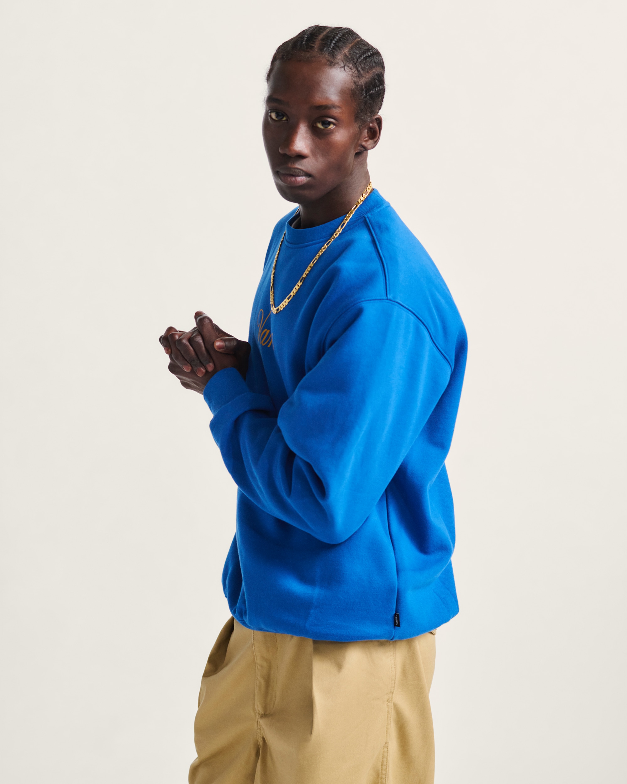 Outdoor Relaxation Crew Sweatshirt VANS True Blue ALT1