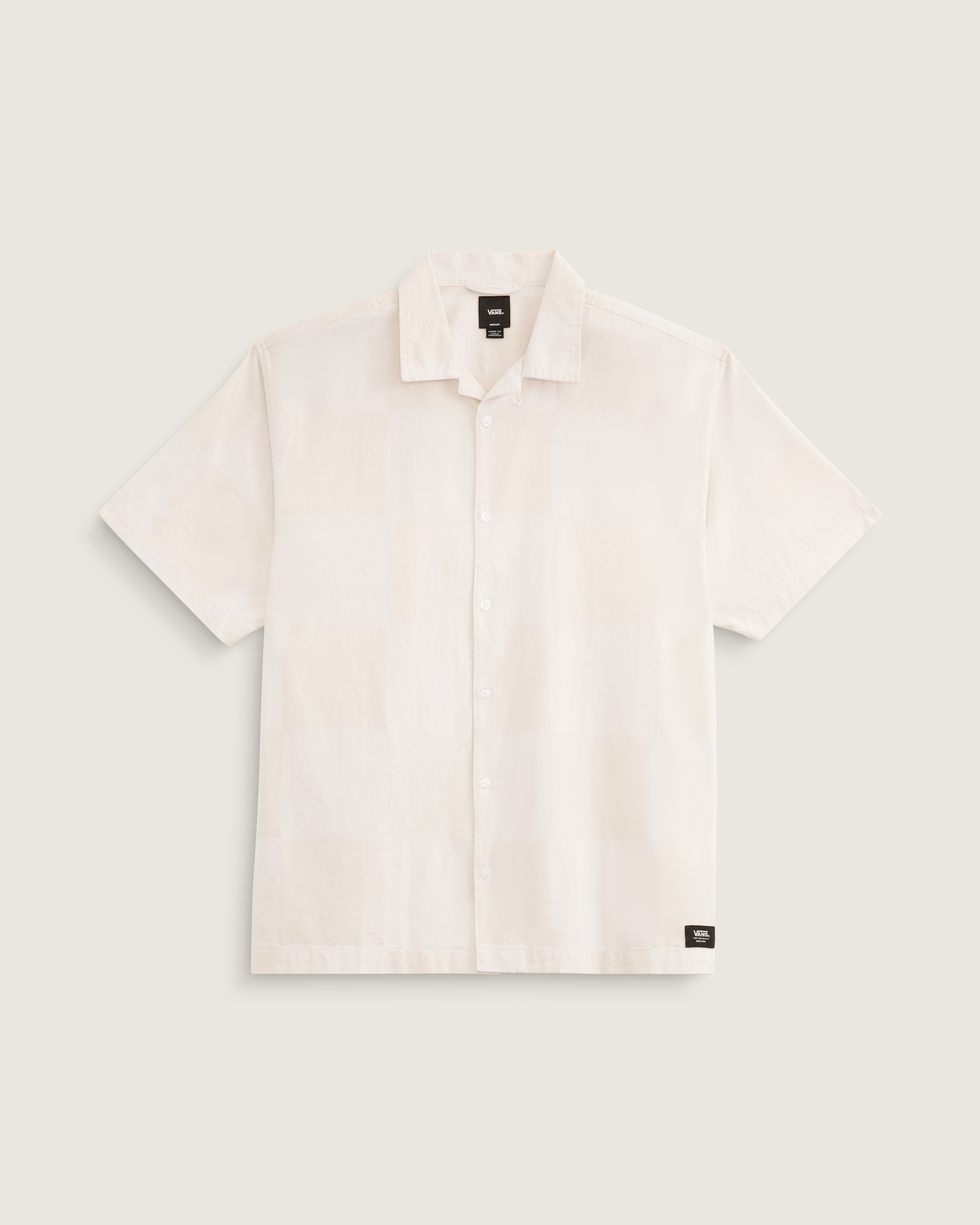 Kessler Checkerboard Woven Shirt VANS Checkerboard White HERO