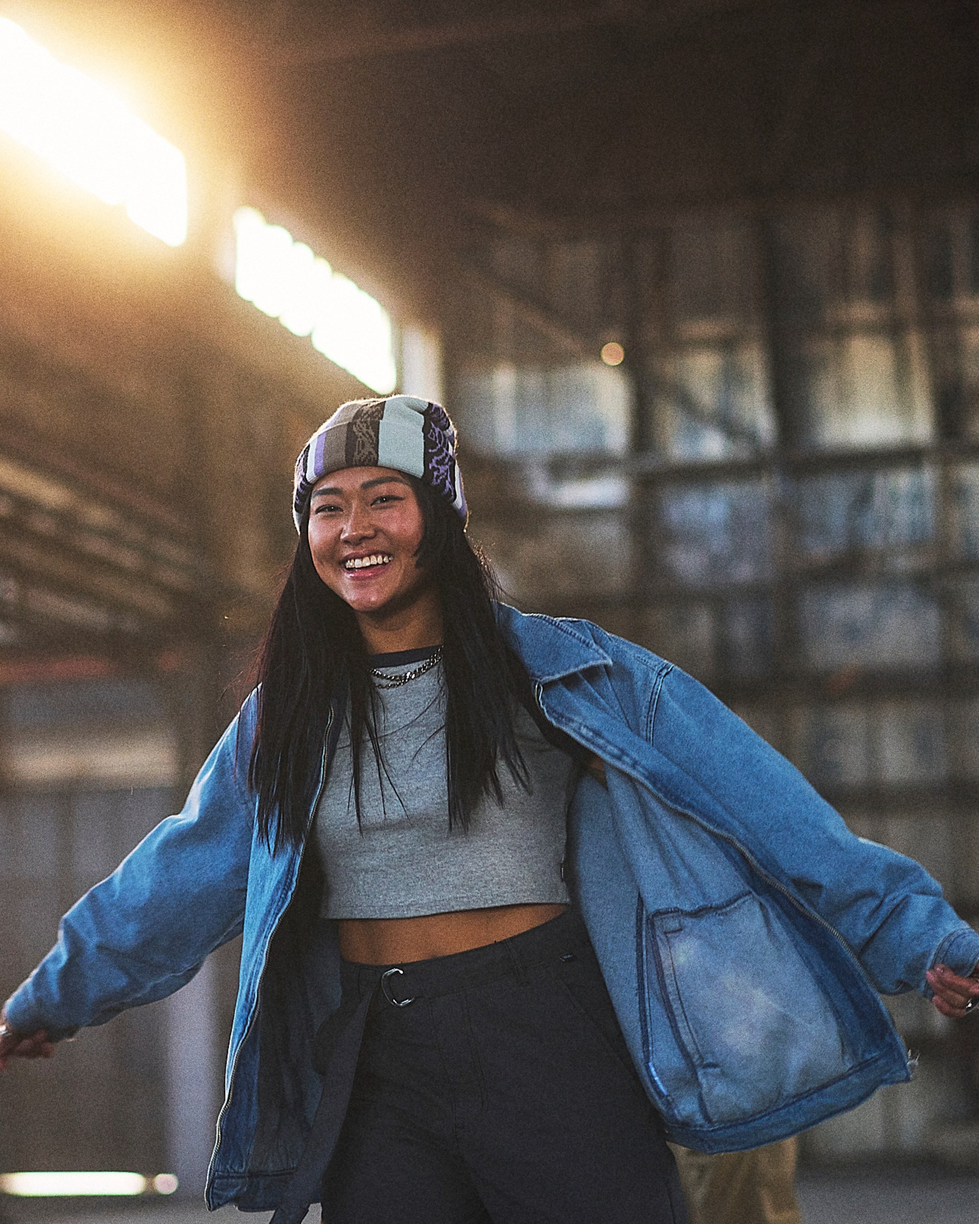 Pitstop Denim Jacket VANS Stonewash Blue ALT5