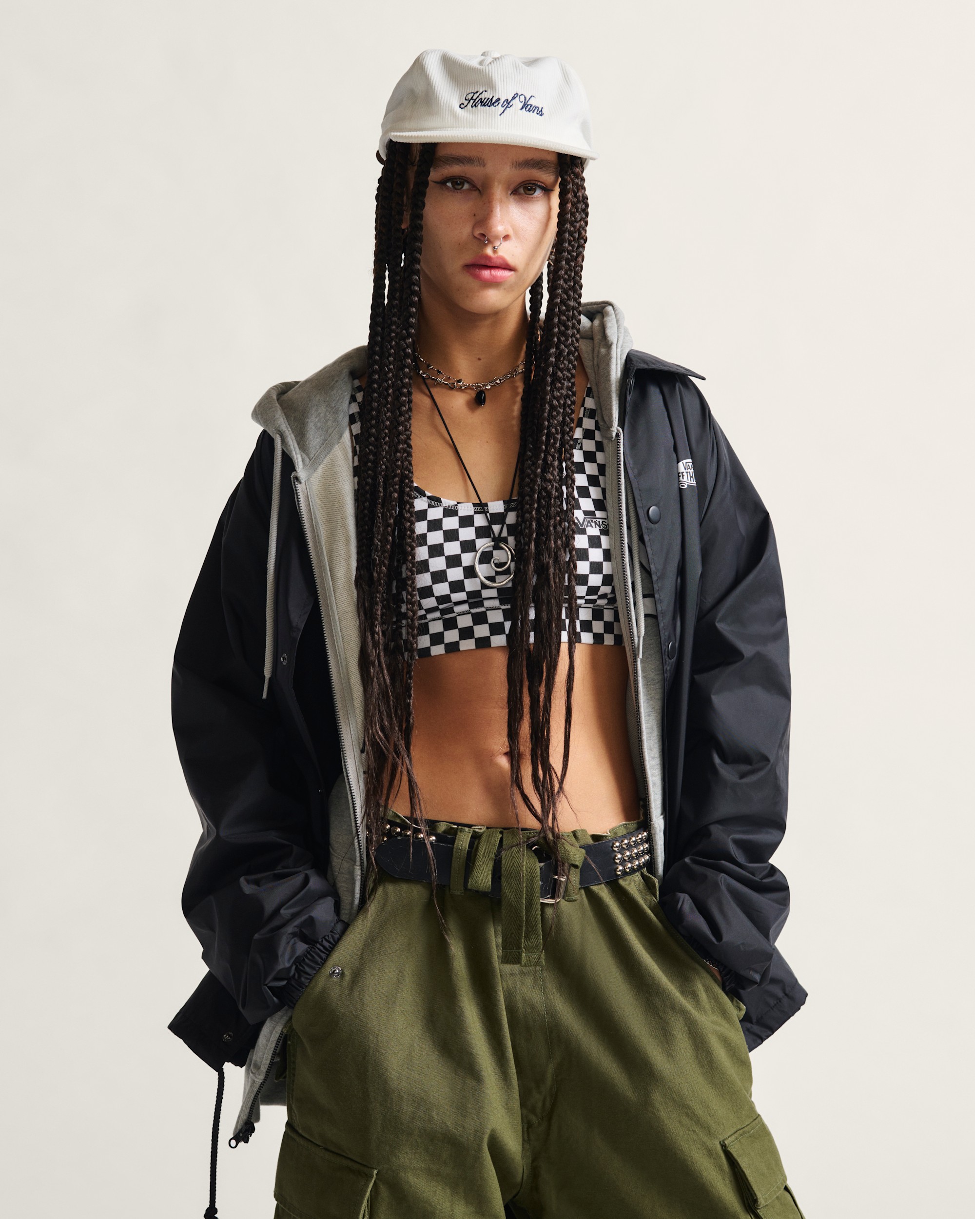 Torrey Windbreaker Jacket VANS Black ALT1