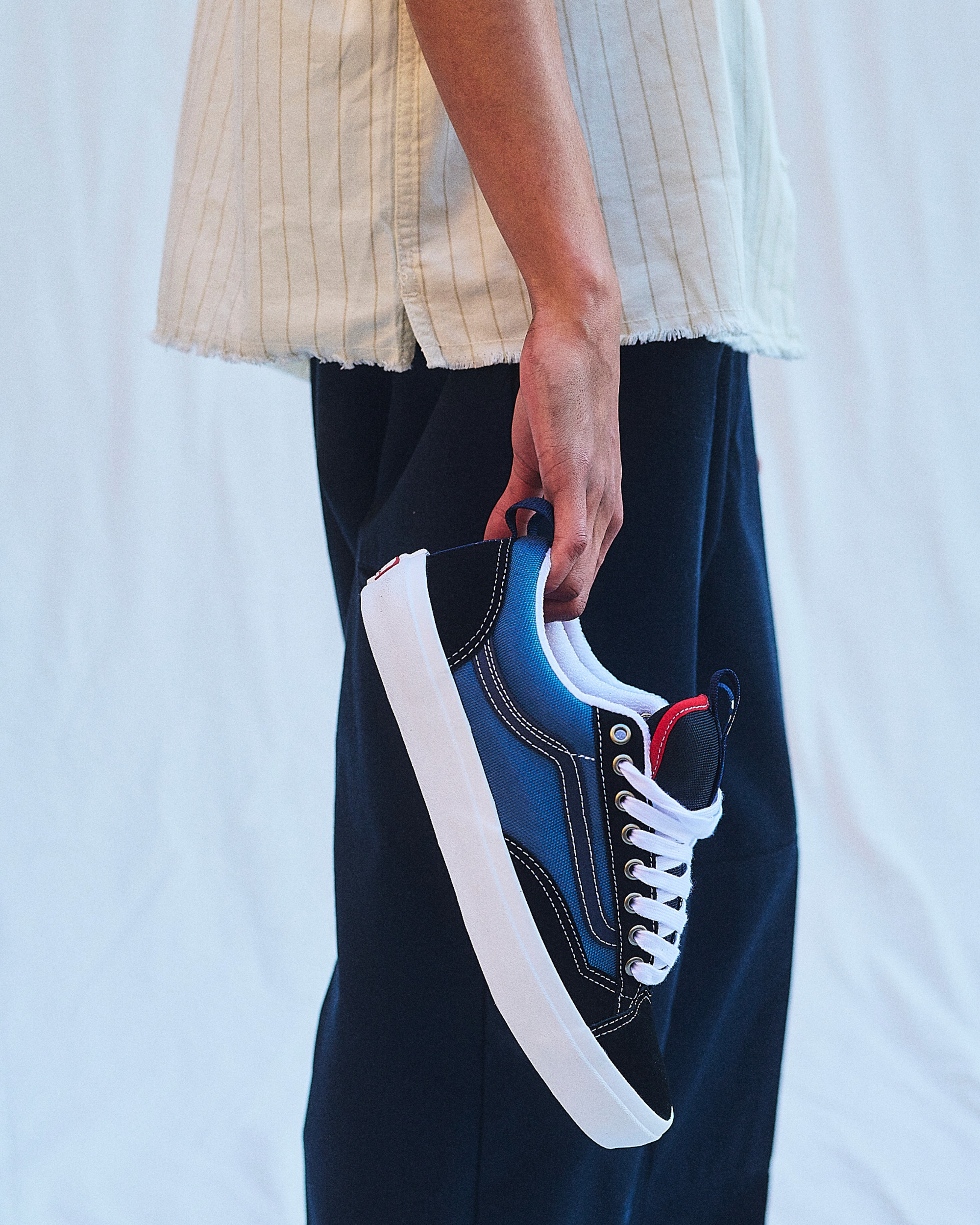 Skate Old Skool 36 Shoe VANS Navy Blue  Black ALT6