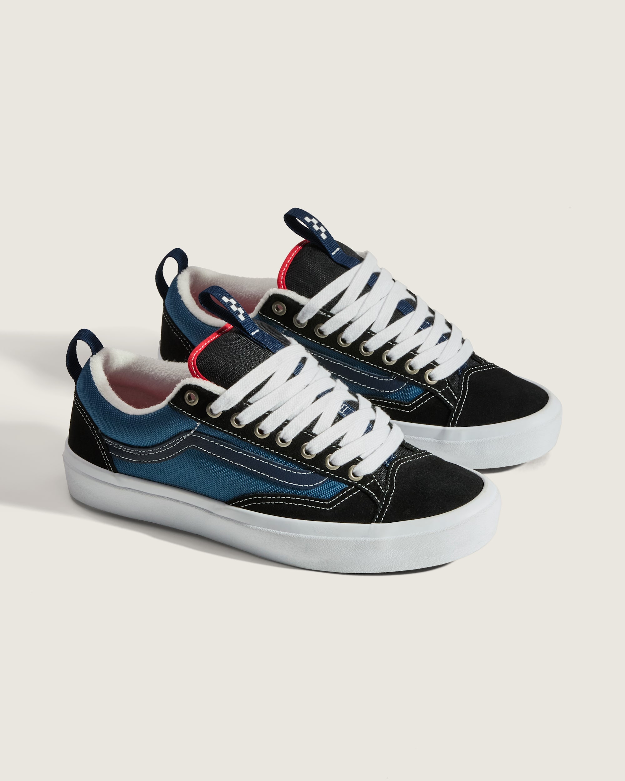 Skate Old Skool 36 Shoe VANS Navy Blue  Black ALT2