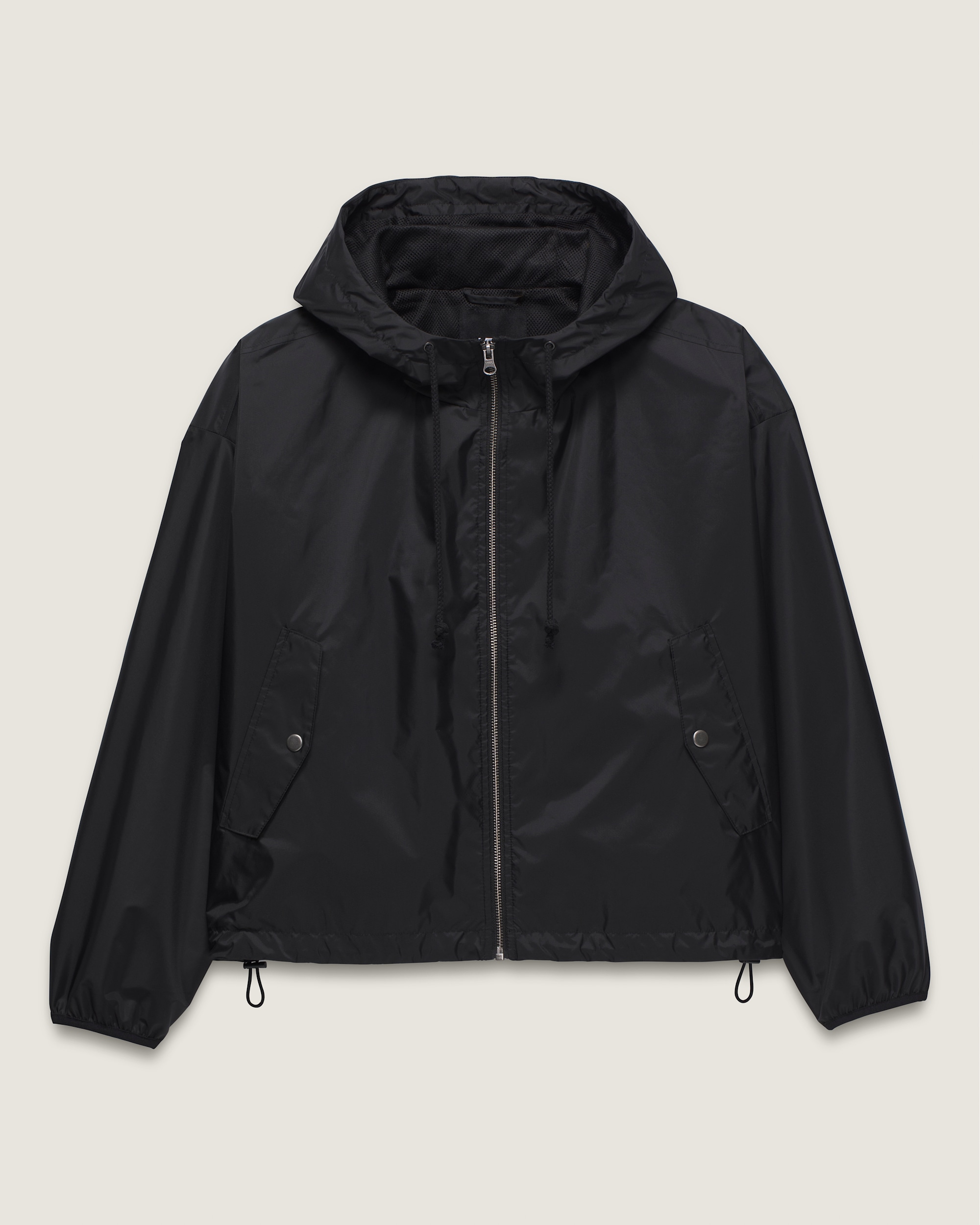 Theo Windbreaker Jacket in Black | Vans