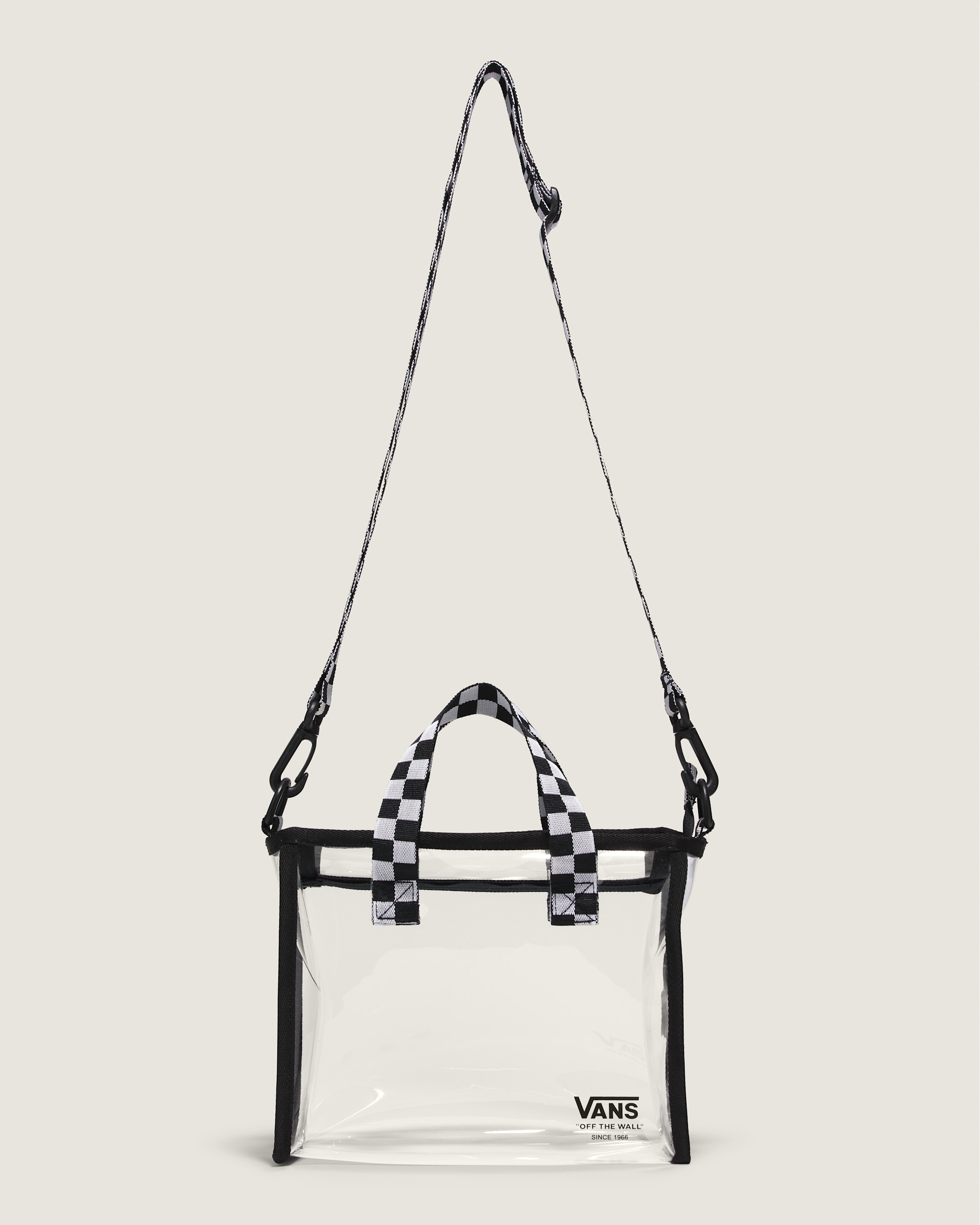 Lil Pergs Tote Clear Bag VANS Clear  Black HERO