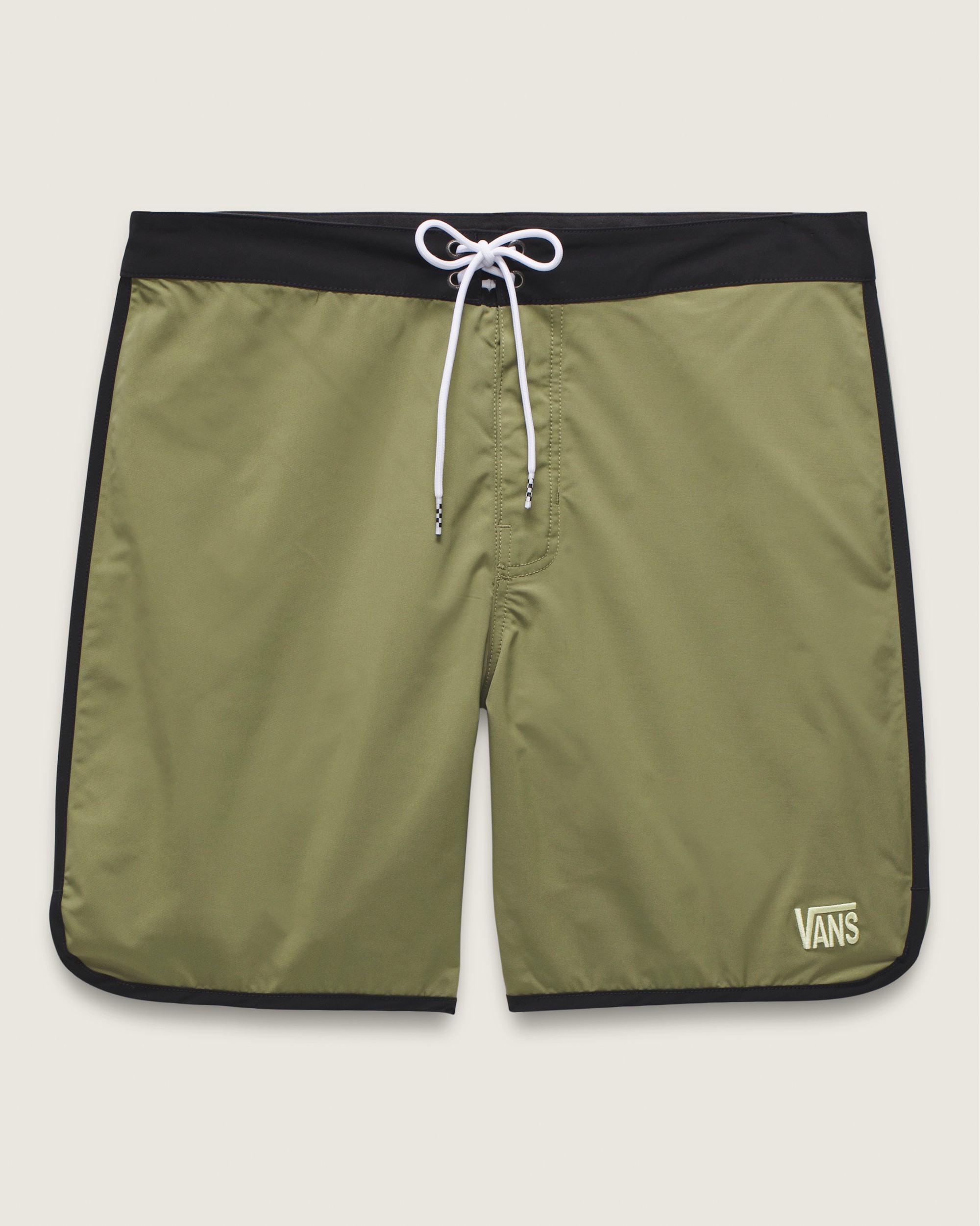 Everride Scalloped 18'' Boardshorts in Loden Green / Black | Vans