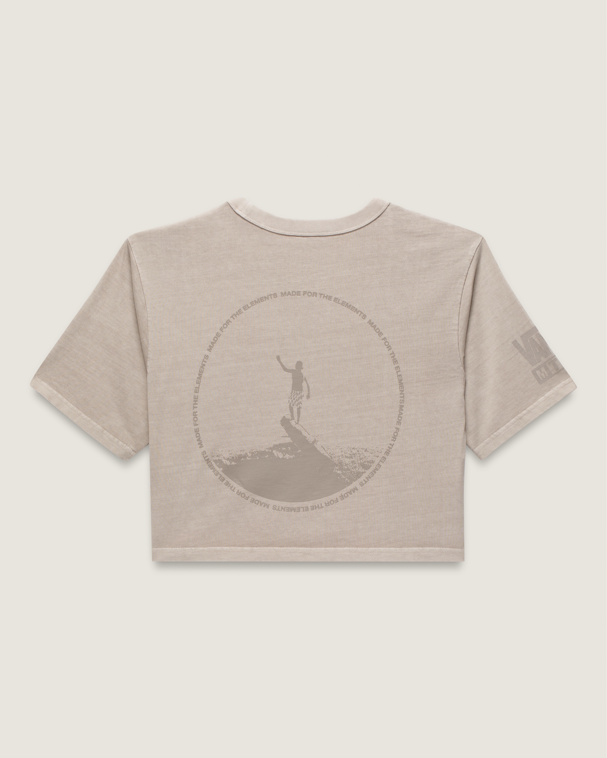 Big Cypress TShirt VANS Warm Grey FLATLAY