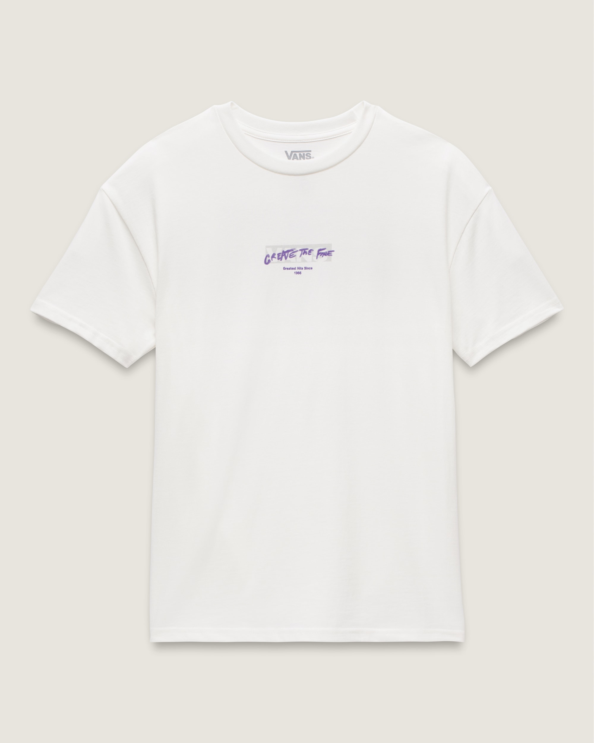 Firemade TShirt VANS White  Purple FLATLAY