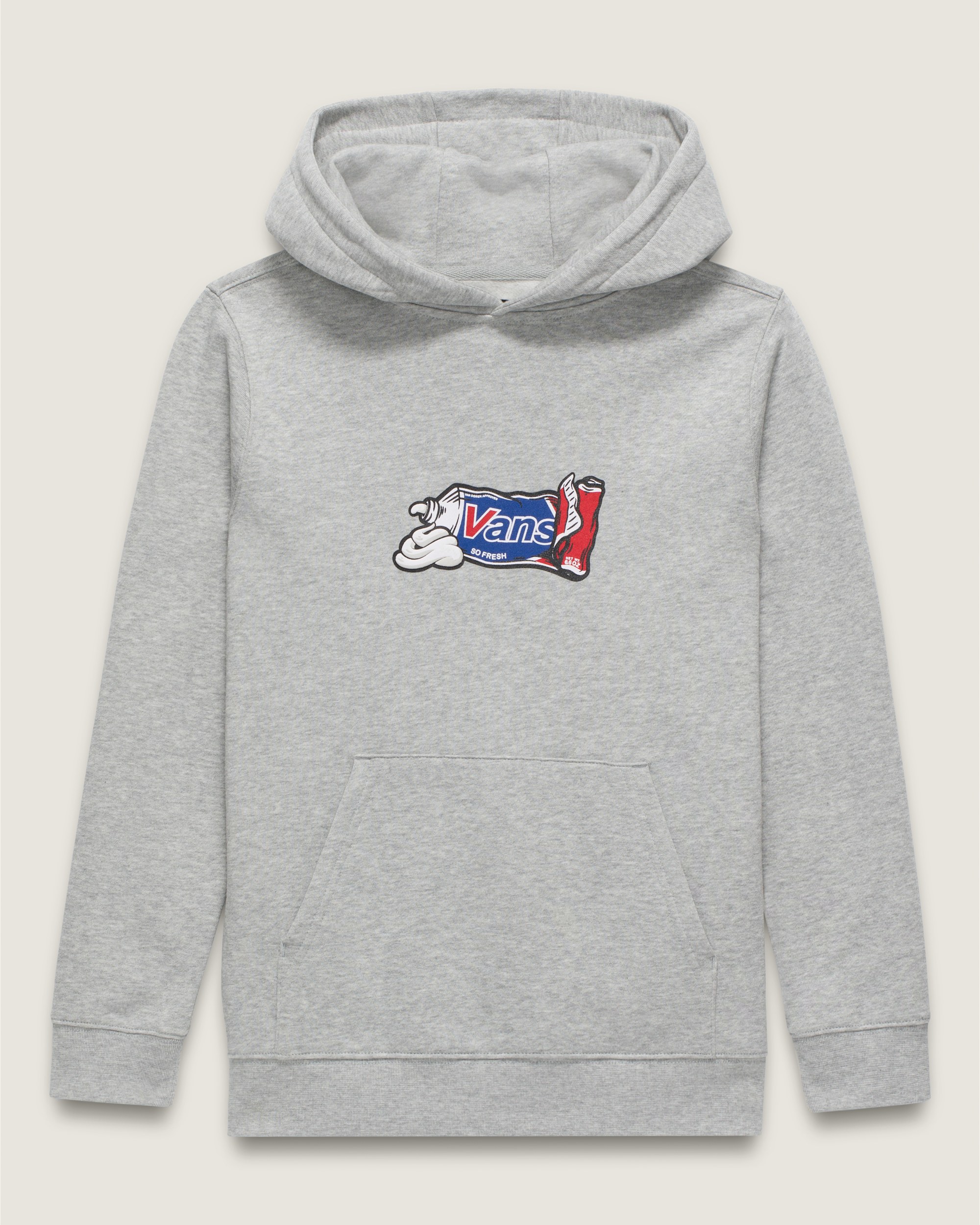 Kids Fresh Pullover Hoodie VANS Heather Grey FLATLAY