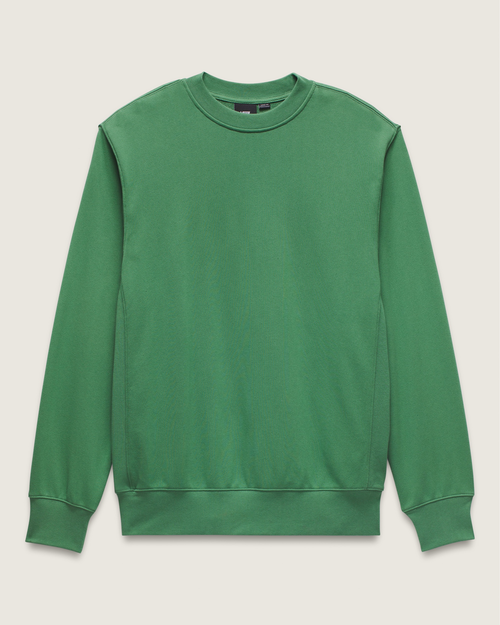 Original Standards Crew Sweatshirt VANS Fairway Green FLATLAY