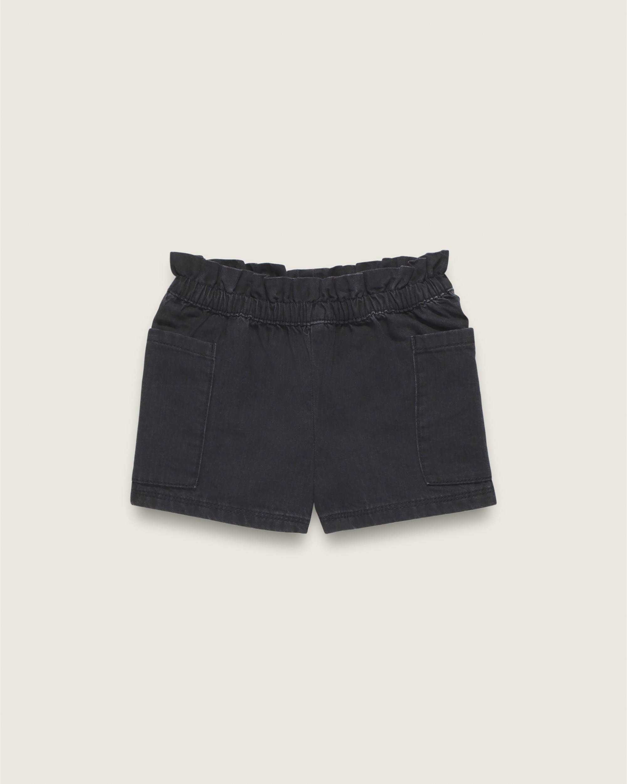 Little Kids Joy Ruffled Shorts VANS Black FLATLAY