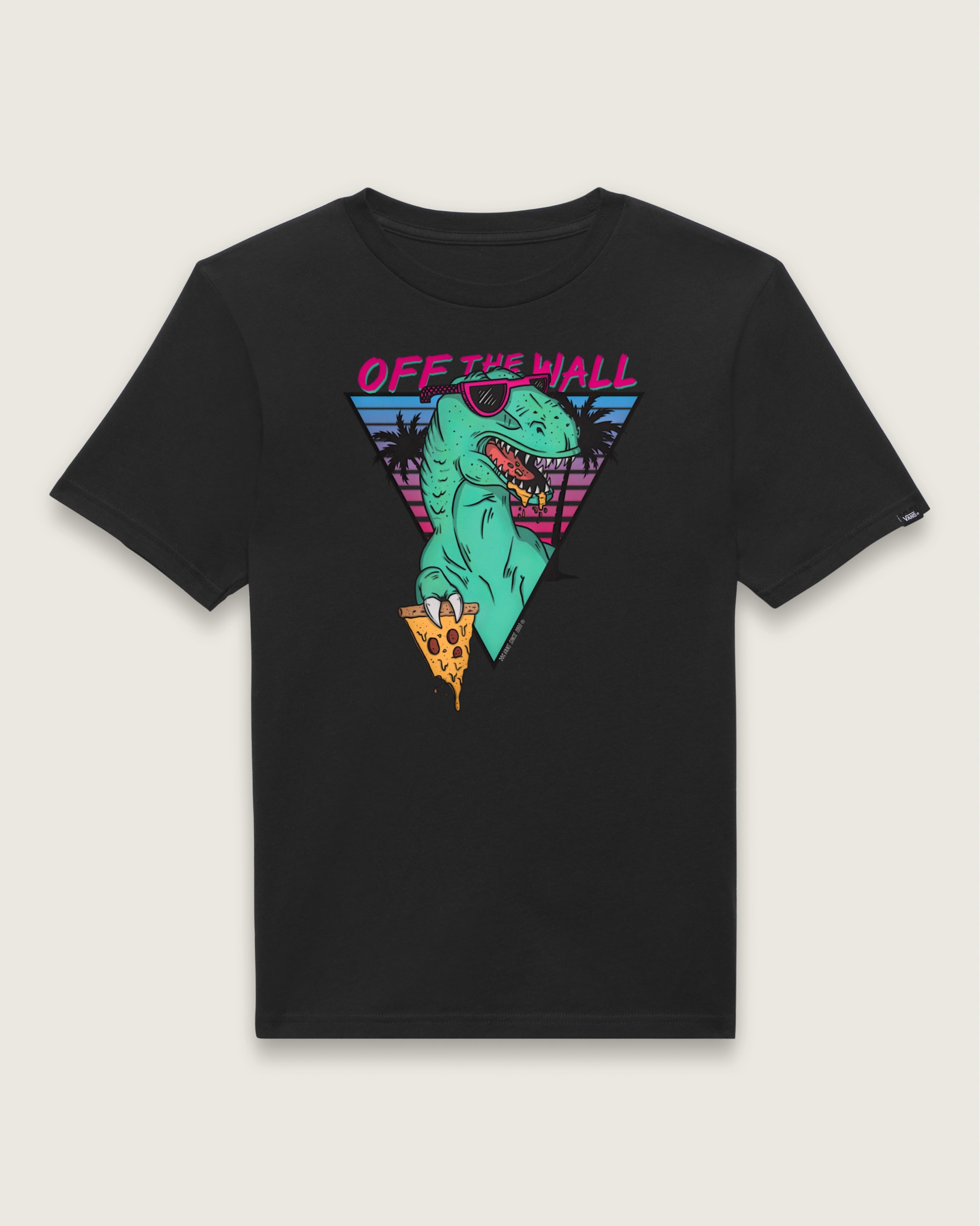 Little Kids Dino Za TShirt VANS Black HERO