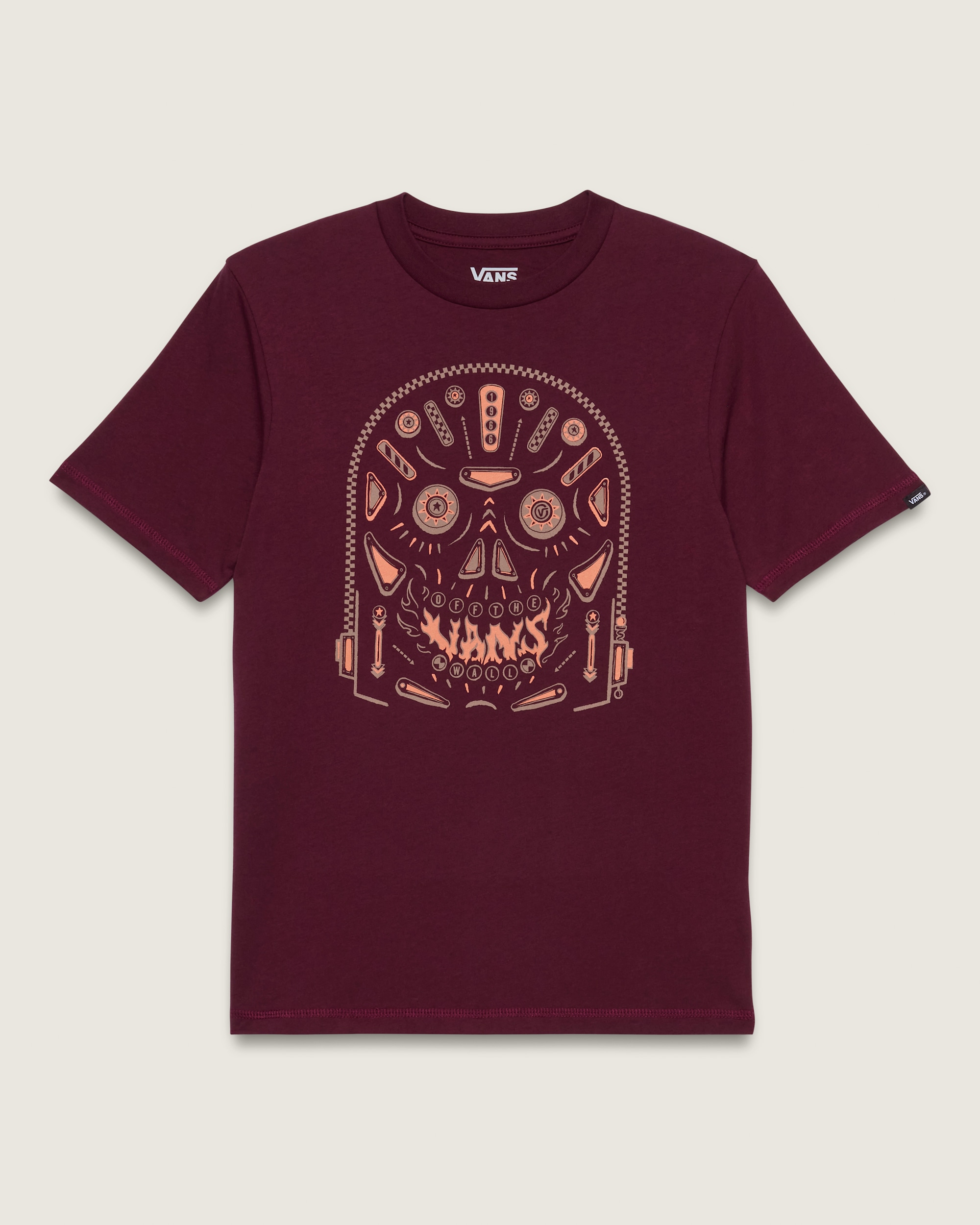 Kids Pinnhead TShirt VANS Port Royale Red HERO