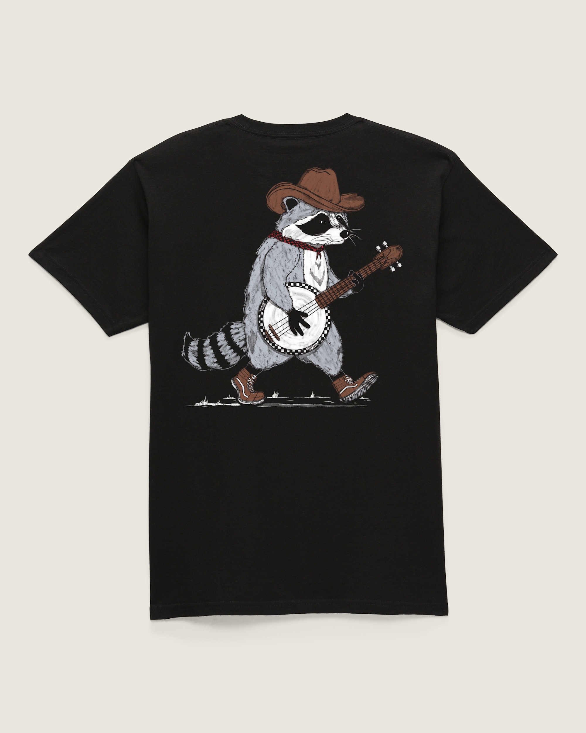 Stage Walk TShirt VANS Black FLATLAY