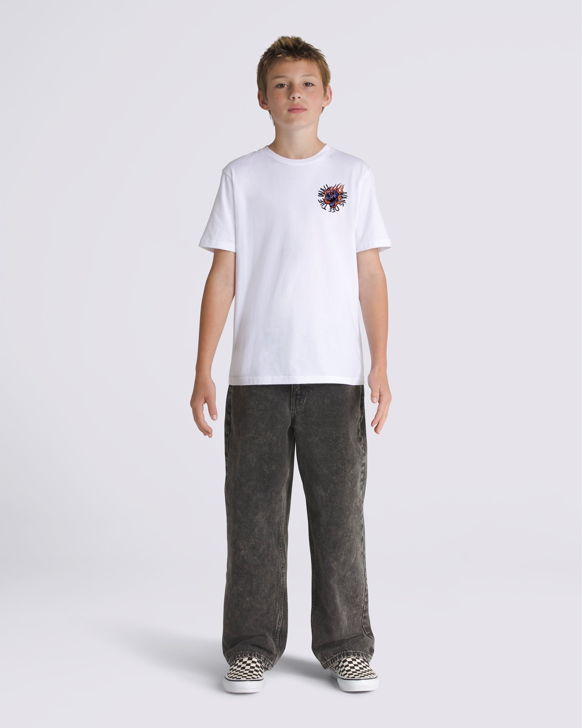 Kids Vortex TShirt VANS White ALT3