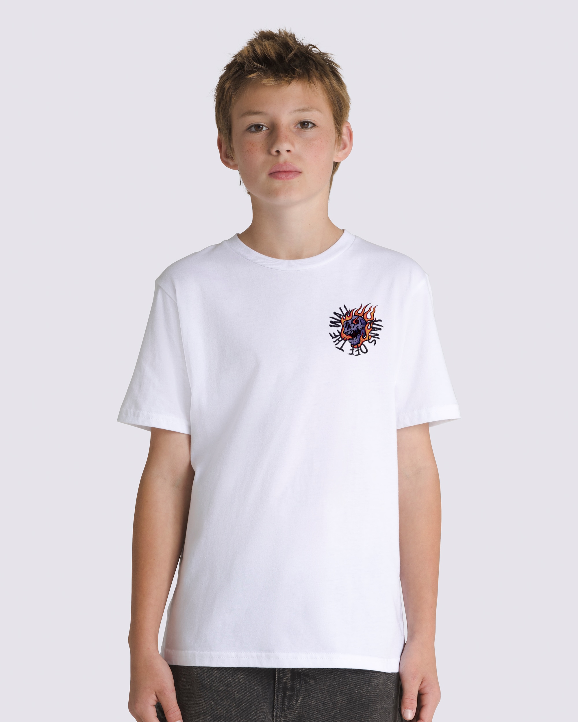 Kids Vortex TShirt VANS White ALT2