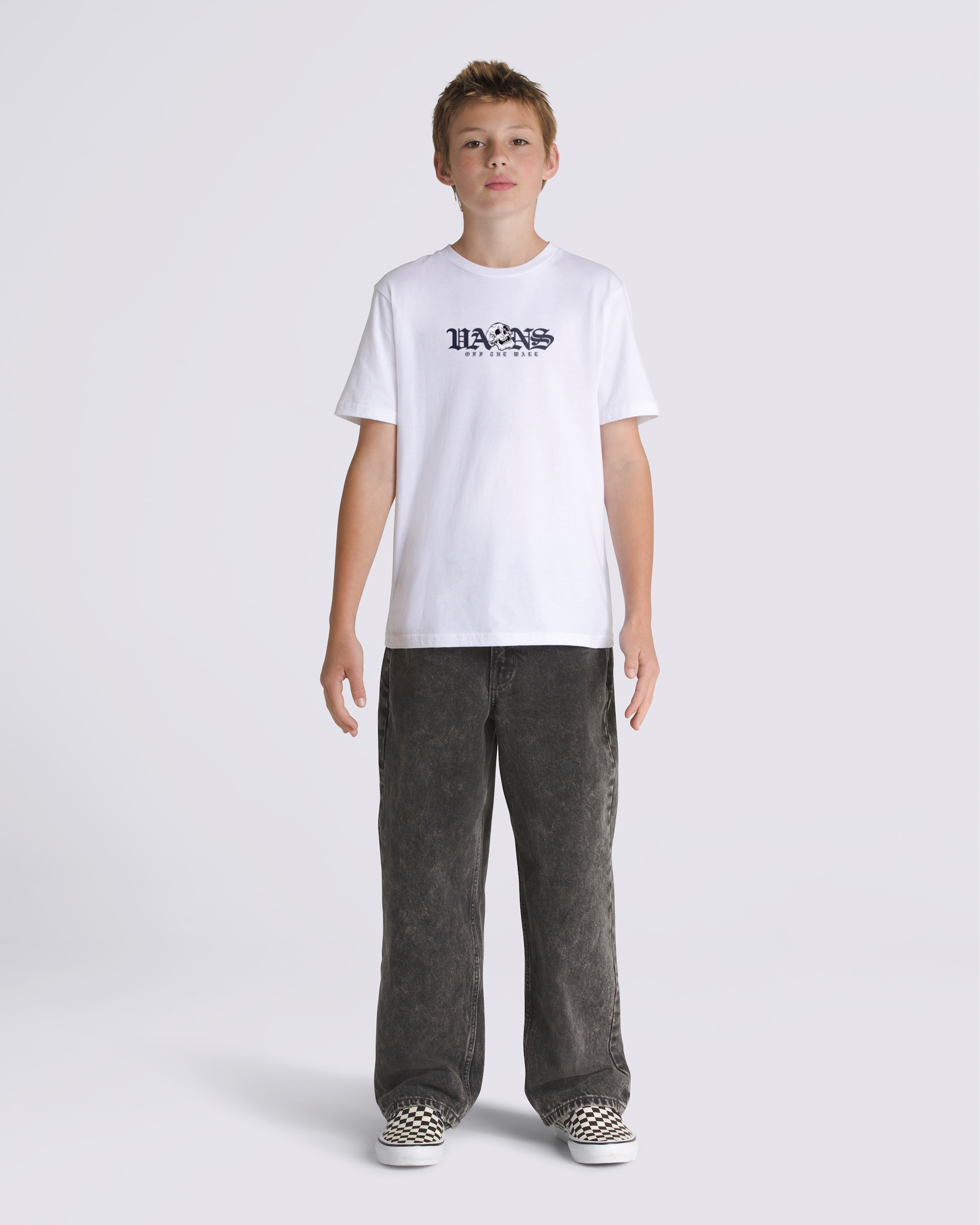 Kids Shattered TShirt VANS White ALT3