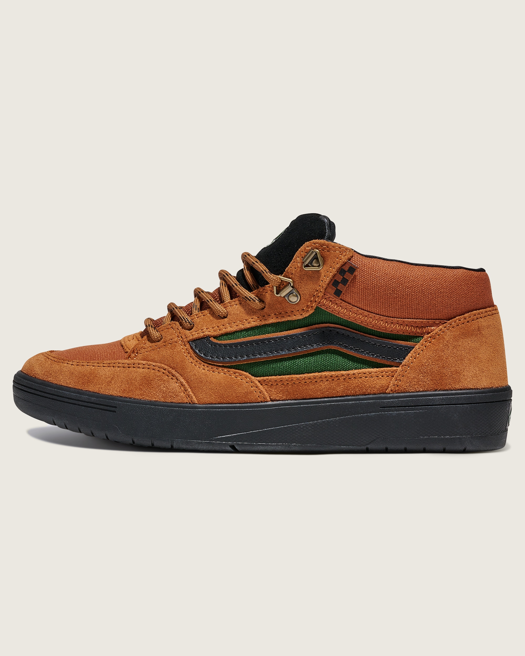Skate Zahba Mid Shoe VANS Glazed Ginger Brown  Green HERO