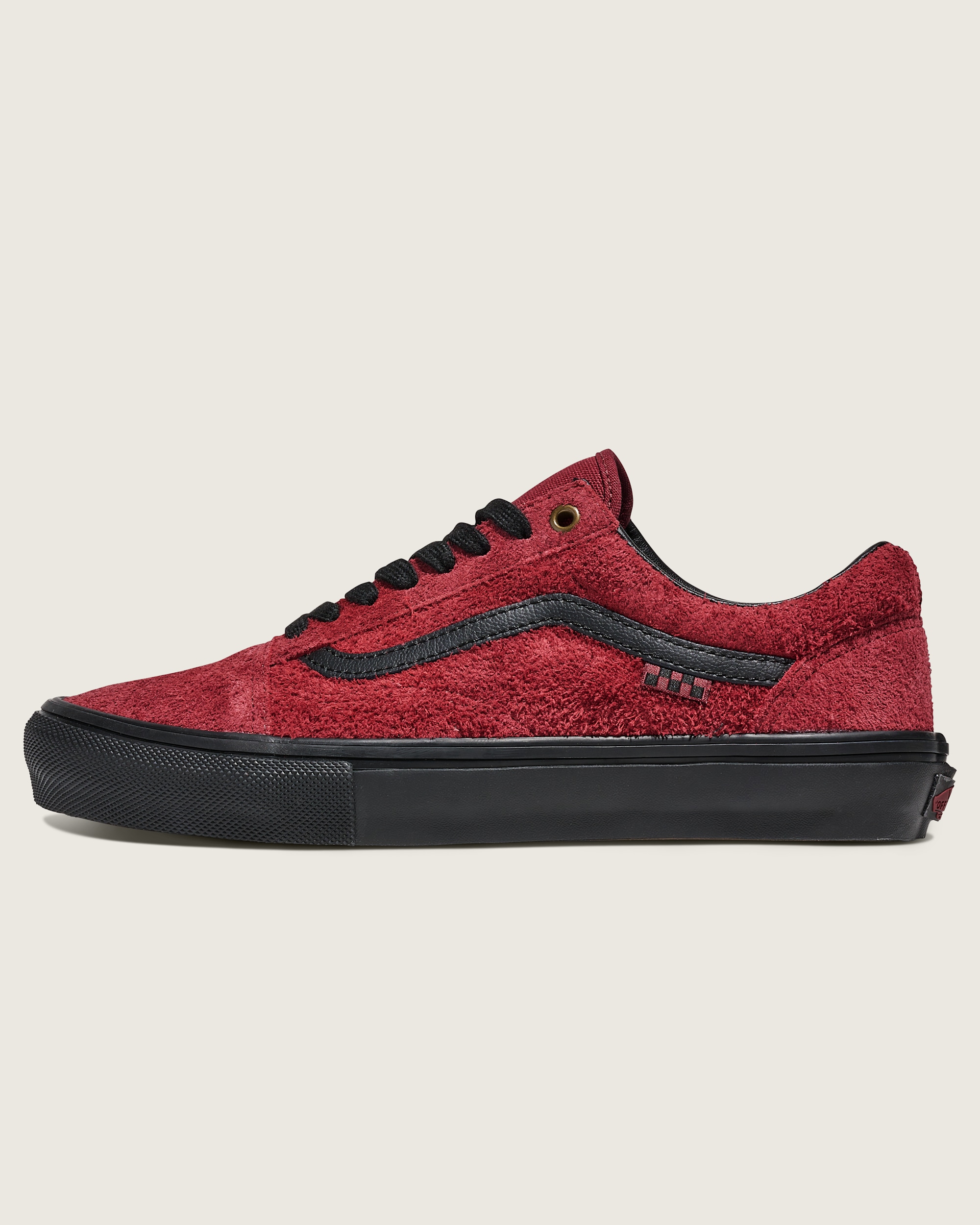 Skate Old Skool Suede Shoe VANS Burgundy Red HERO