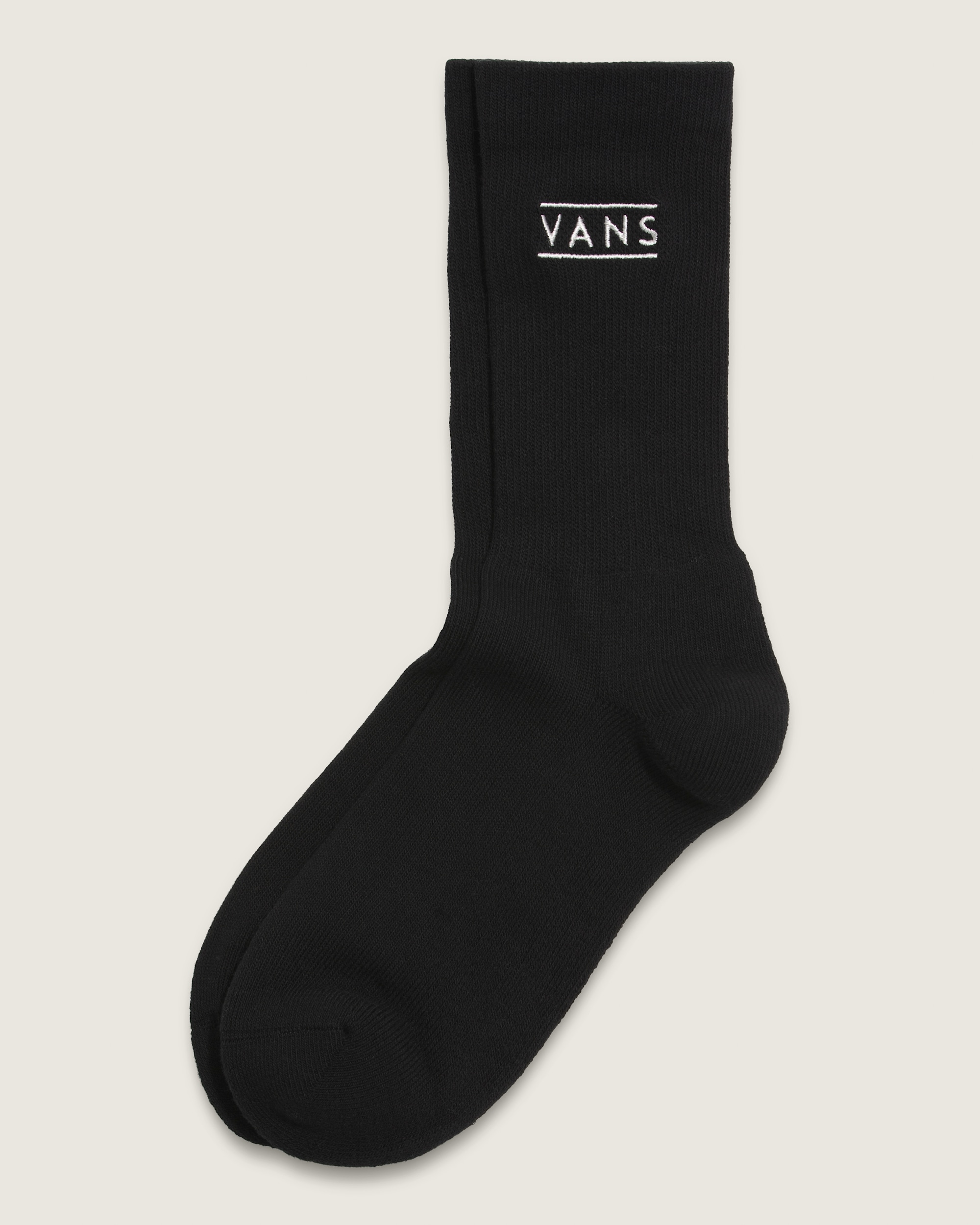 Half Box Crew Socks VANS Black HERO