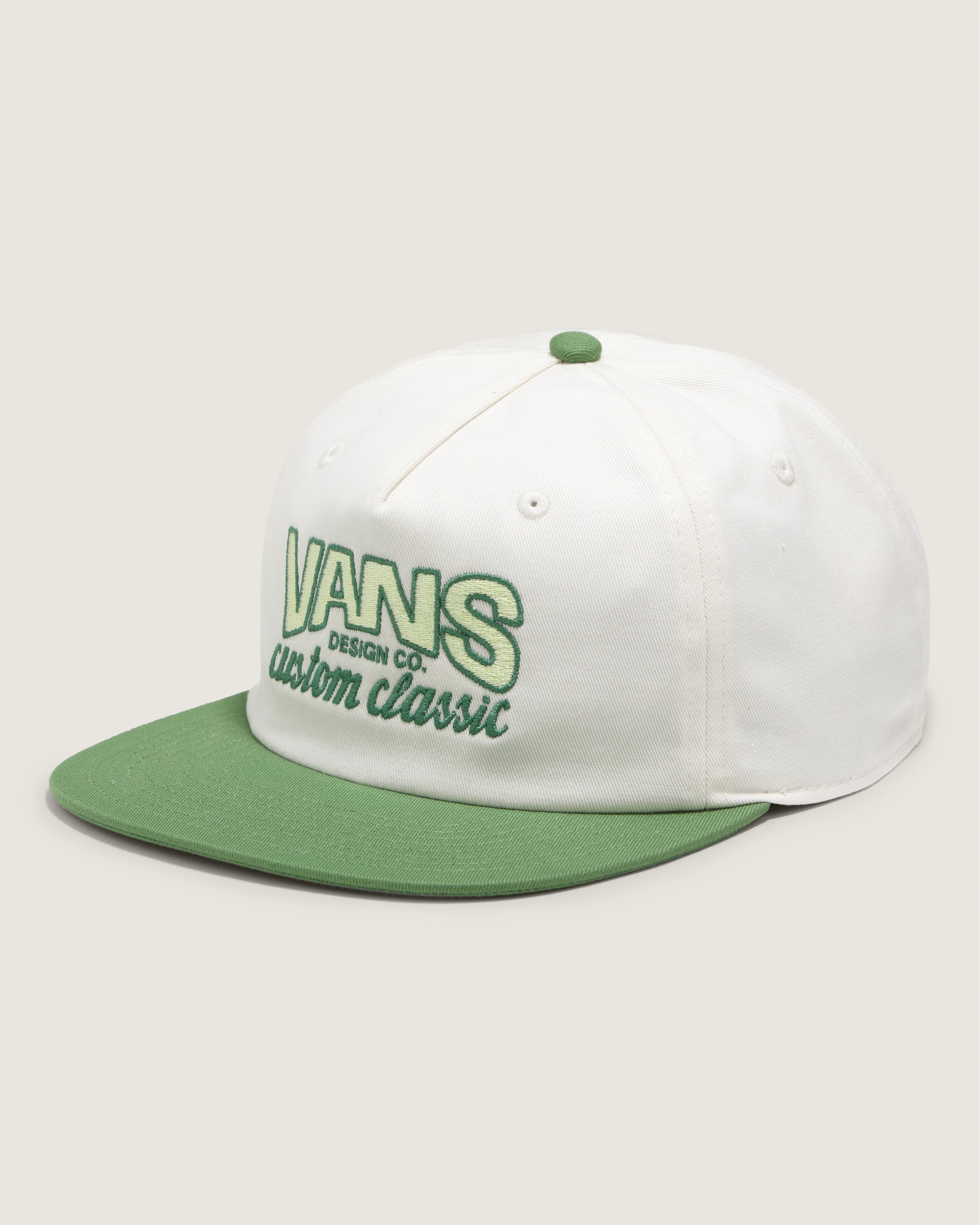Vans Design Co Low Hat VANS White  Fairway Green HERO