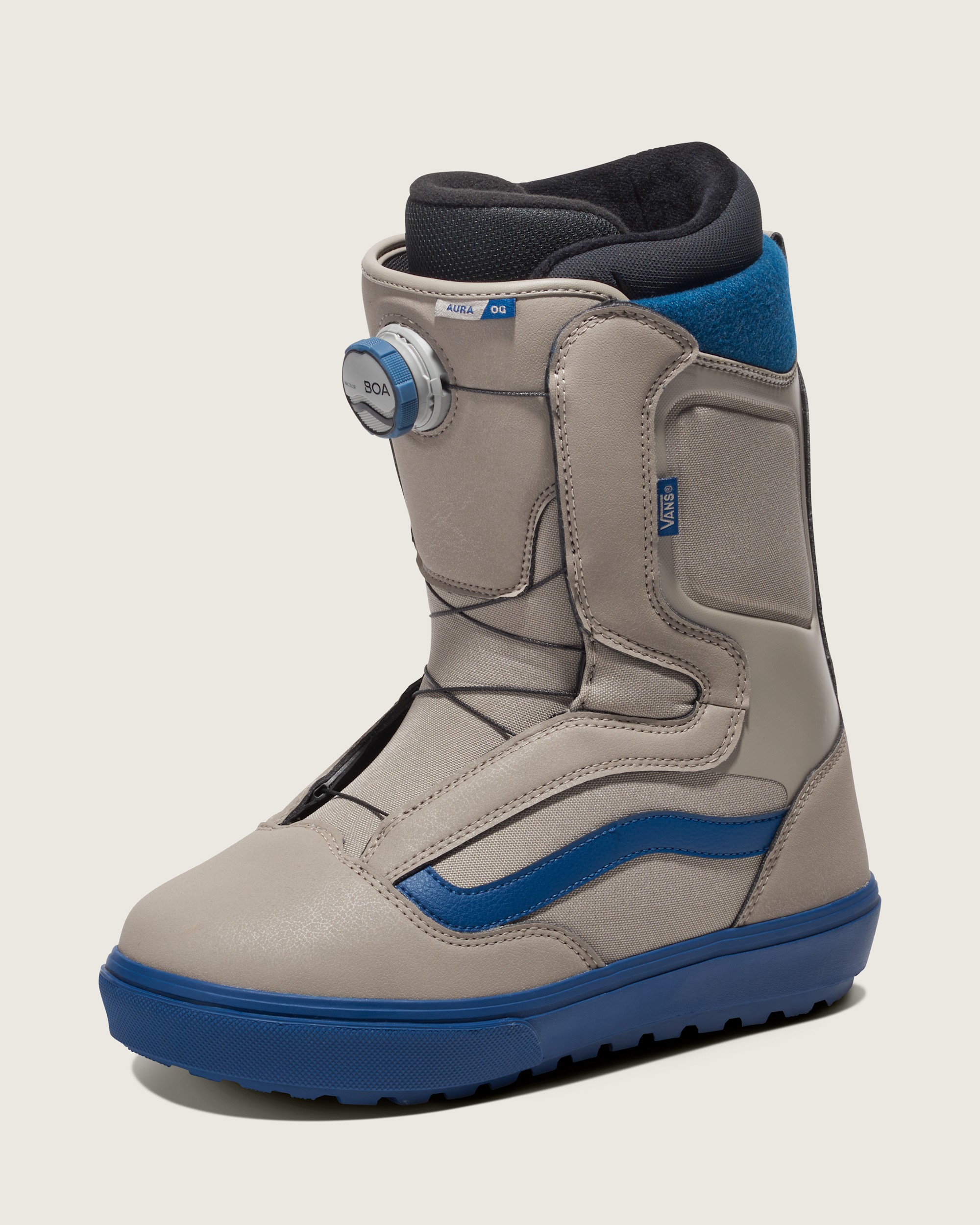 Aura OG Snowboard Boot in Grey / Blue | Vans