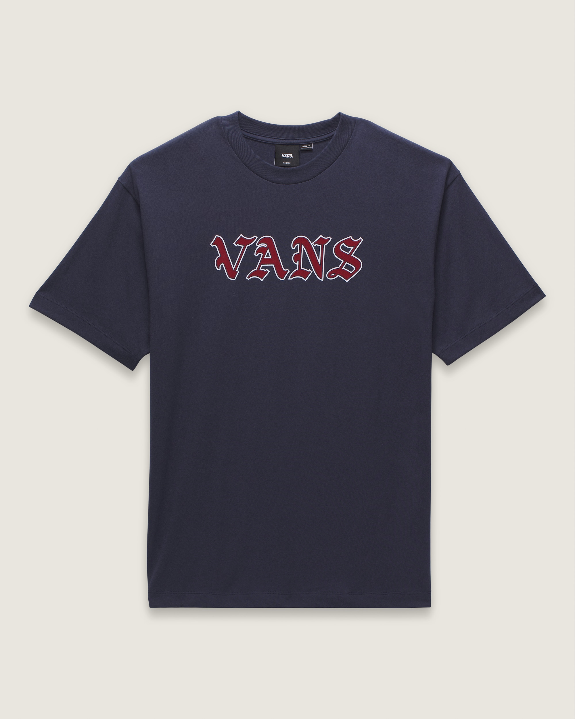 Original Standards Ye Olde Vans TShirt VANS Parisian Night Blue FLATLAY