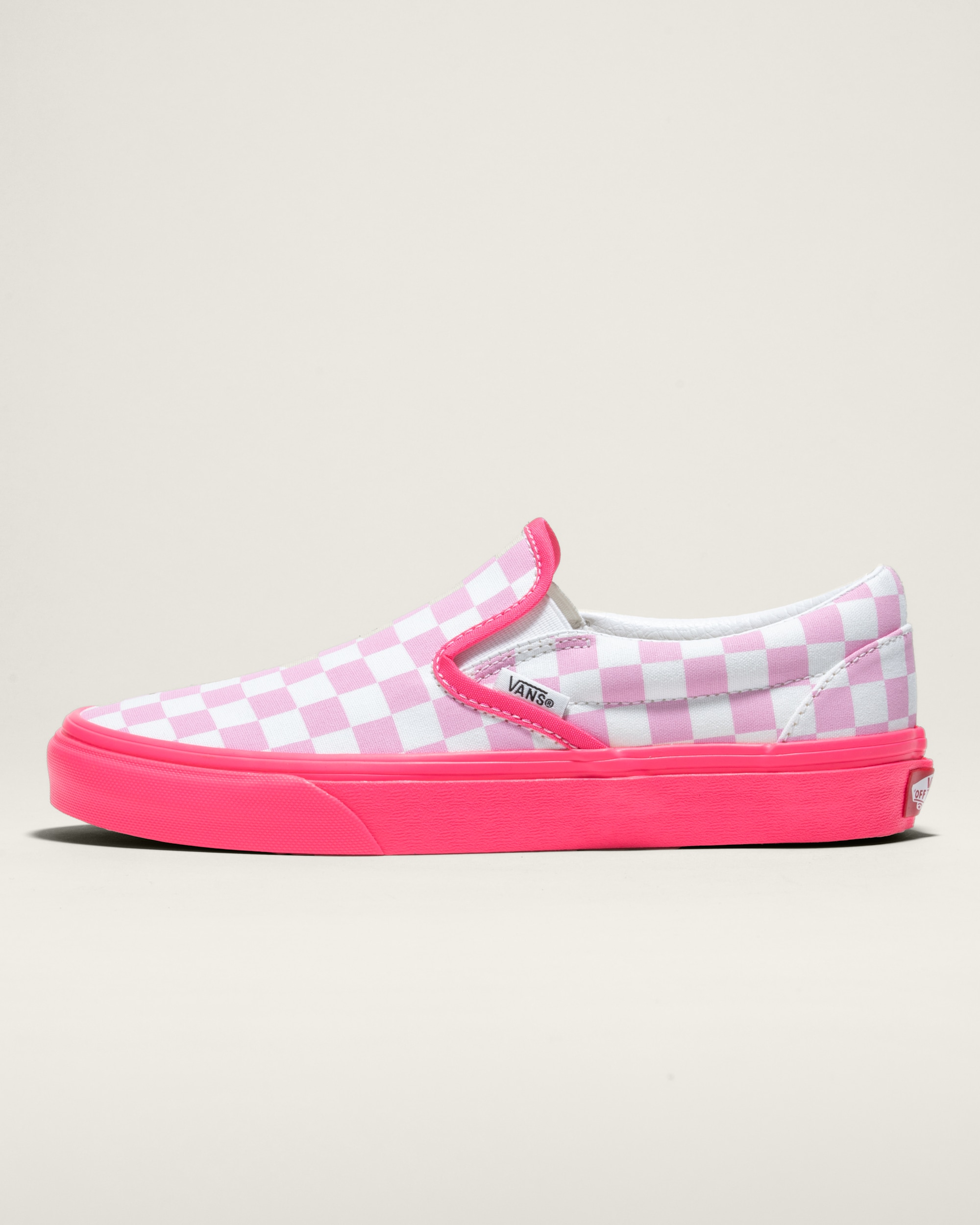 Customs Classic SlipOn Checkerboard Shoe VANS Customs HERO