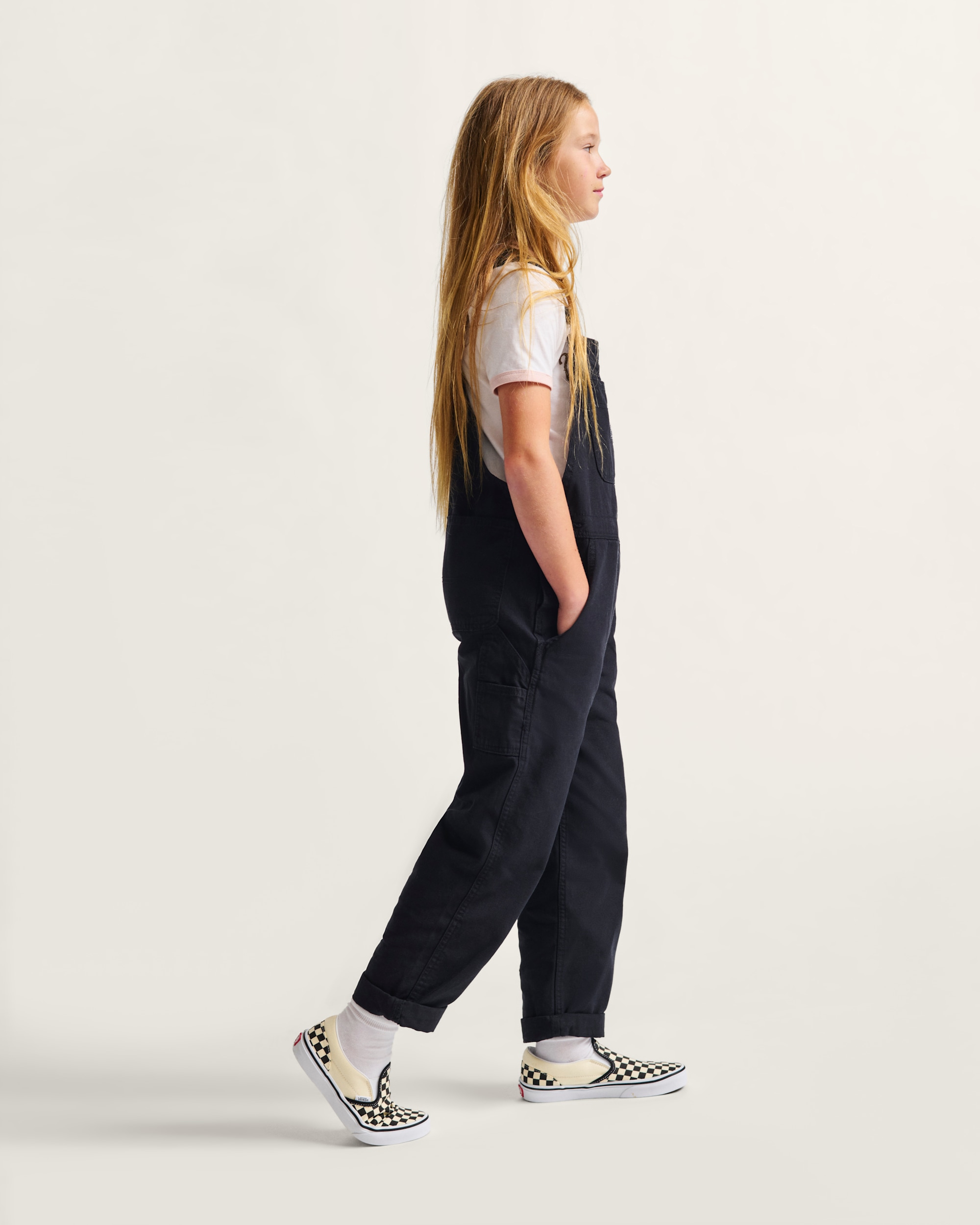 Kids Groundwork Overalls VANS Black ALT3