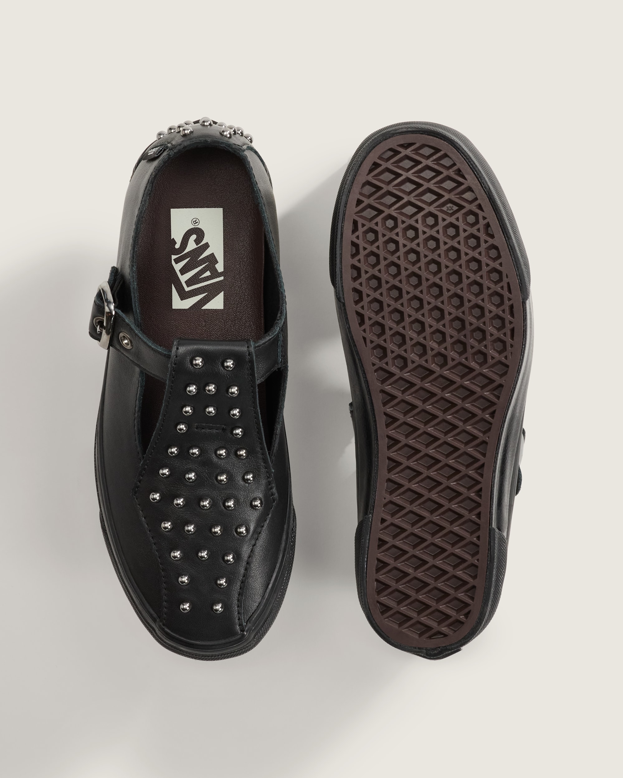 Premium Mary Jane Pearlized Shoe VANS Black ALT2