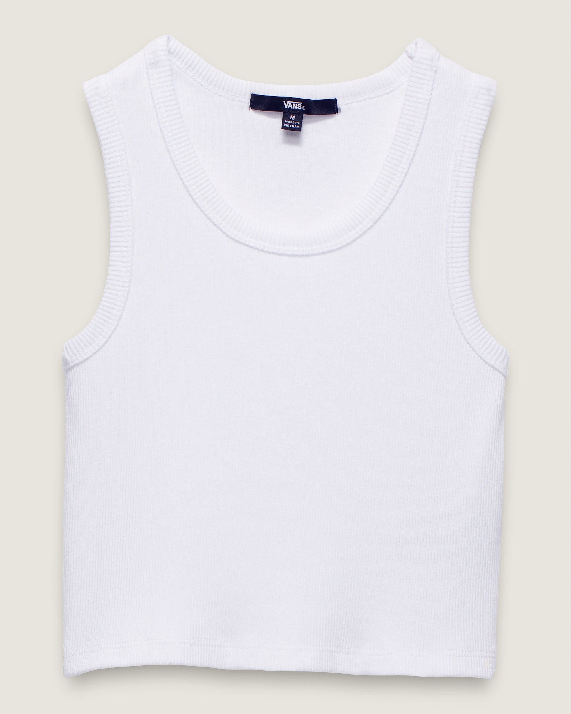 Kids Drew Rib Tank Top VANS White HERO