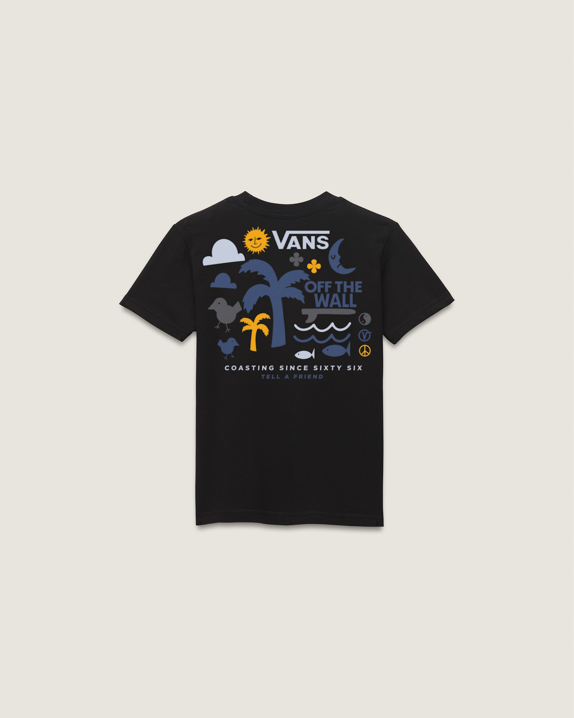Little Kids Shore View TShirt VANS Black HERO