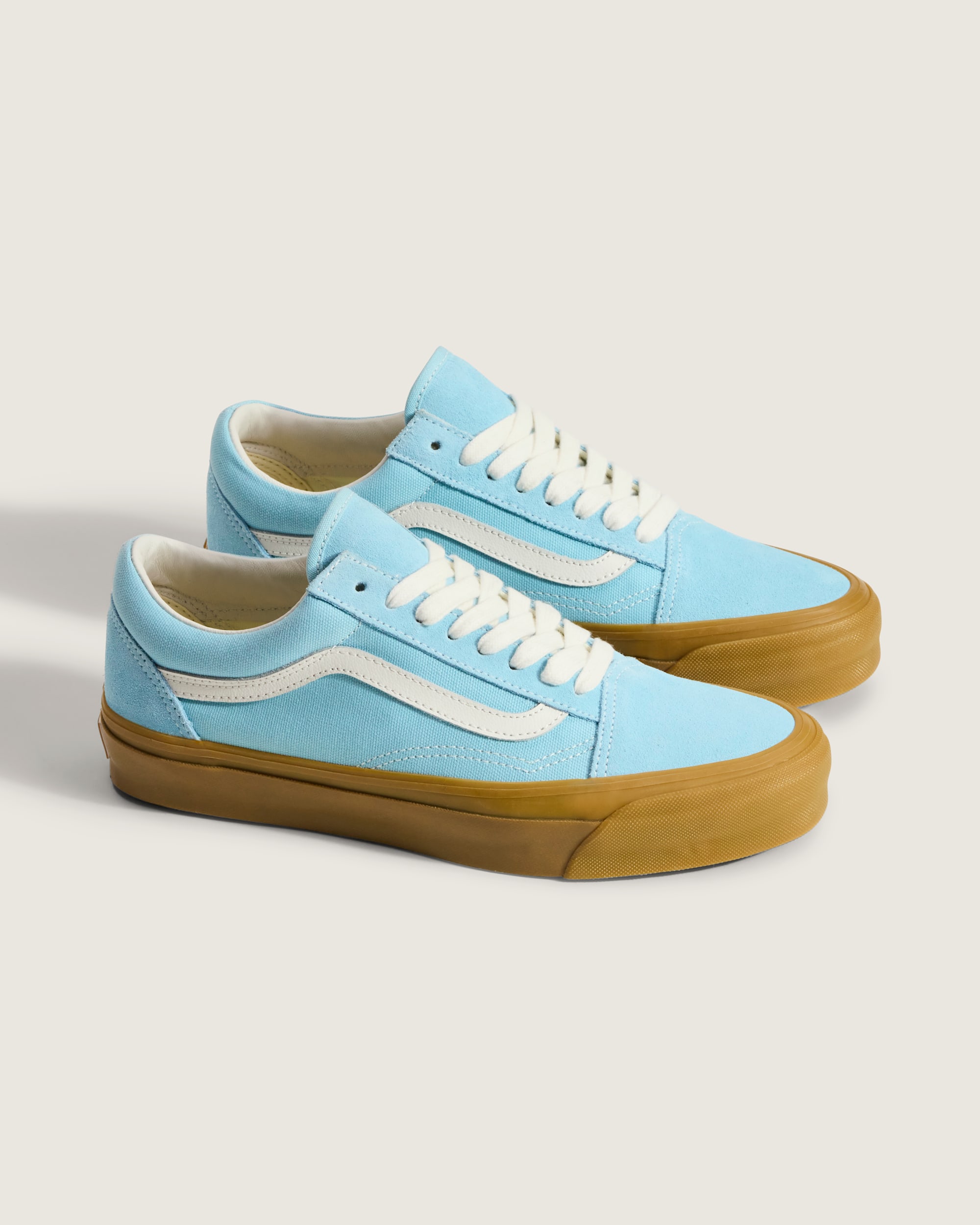 Premium Old Skool Gum Shoe VANS Crystal Blue  Gum ALT3