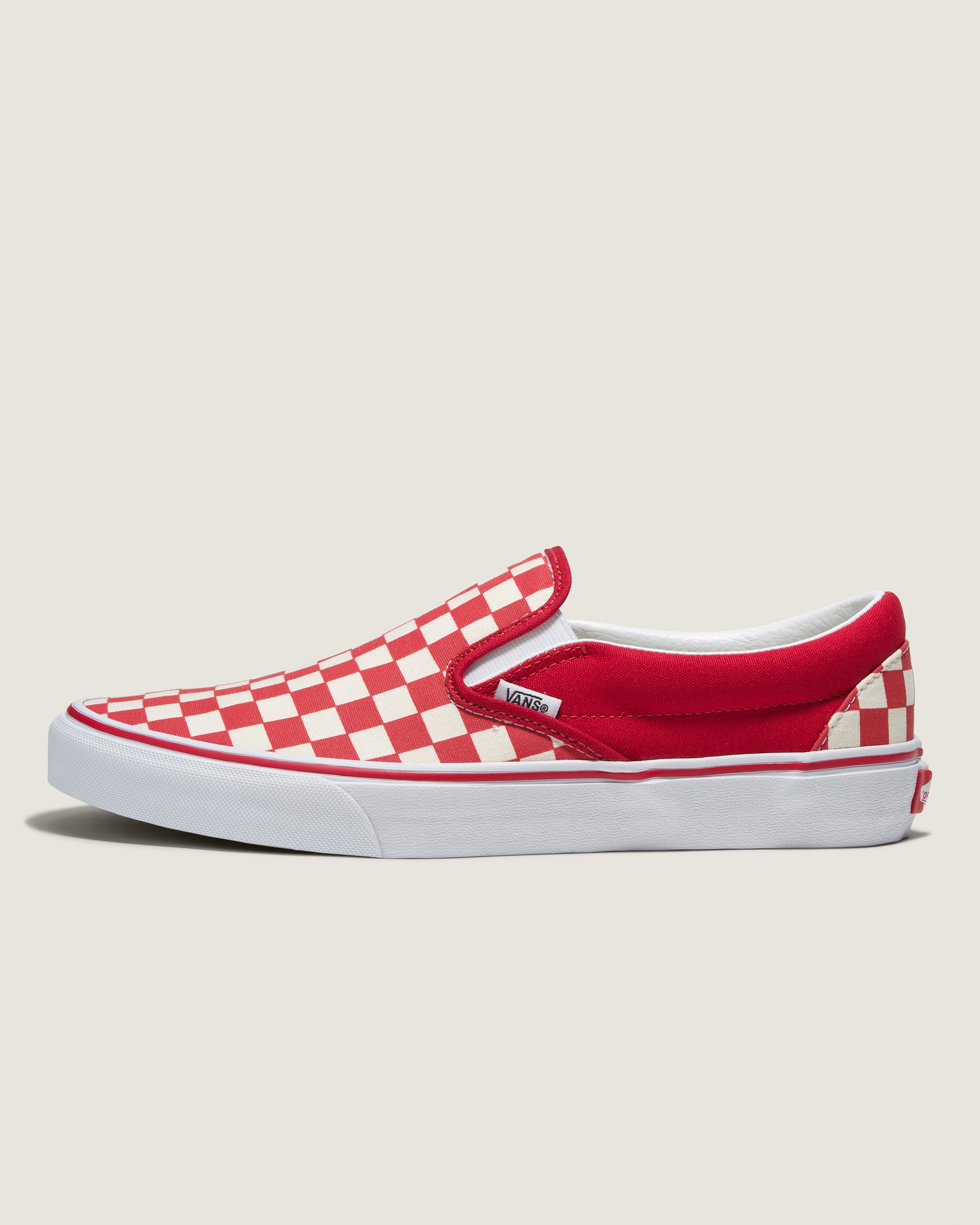 Customs Classic SlipOn Checkerboard Wide Shoe VANS Customs HERO