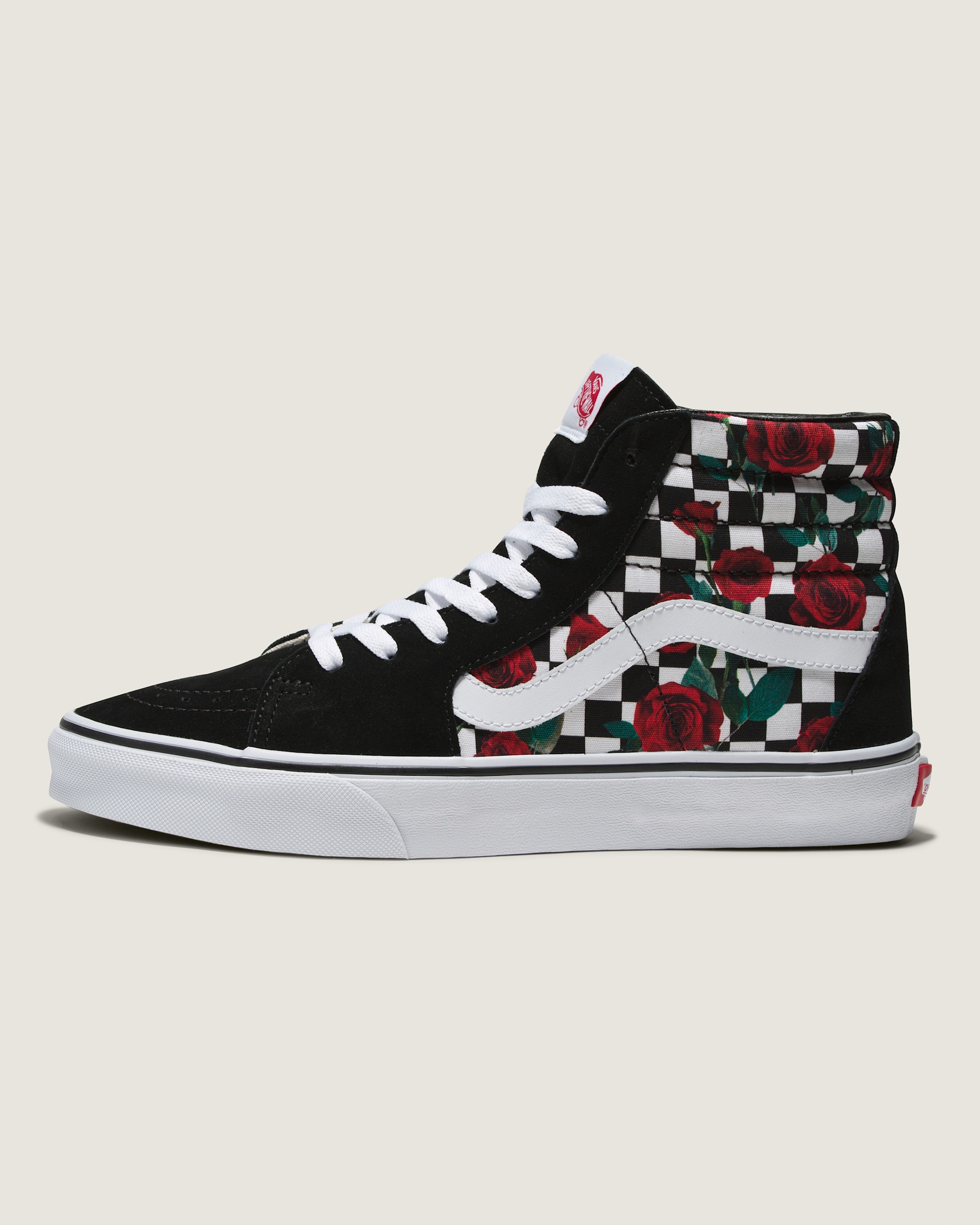 Customs Sk8Hi Checkerboard Shoe VANS Customs HERO