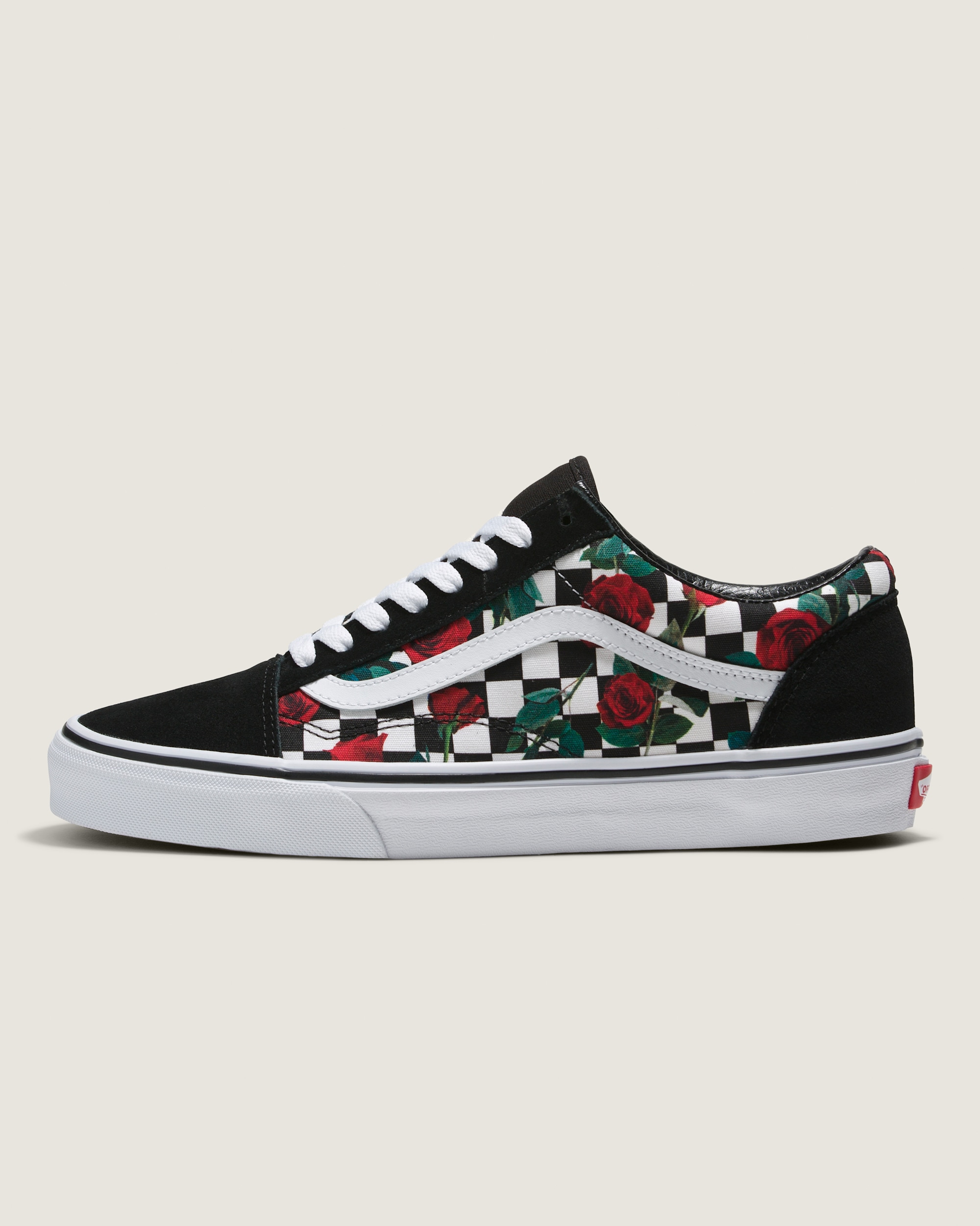 Customs Old Skool Checkerboard Shoe VANS Customs HERO